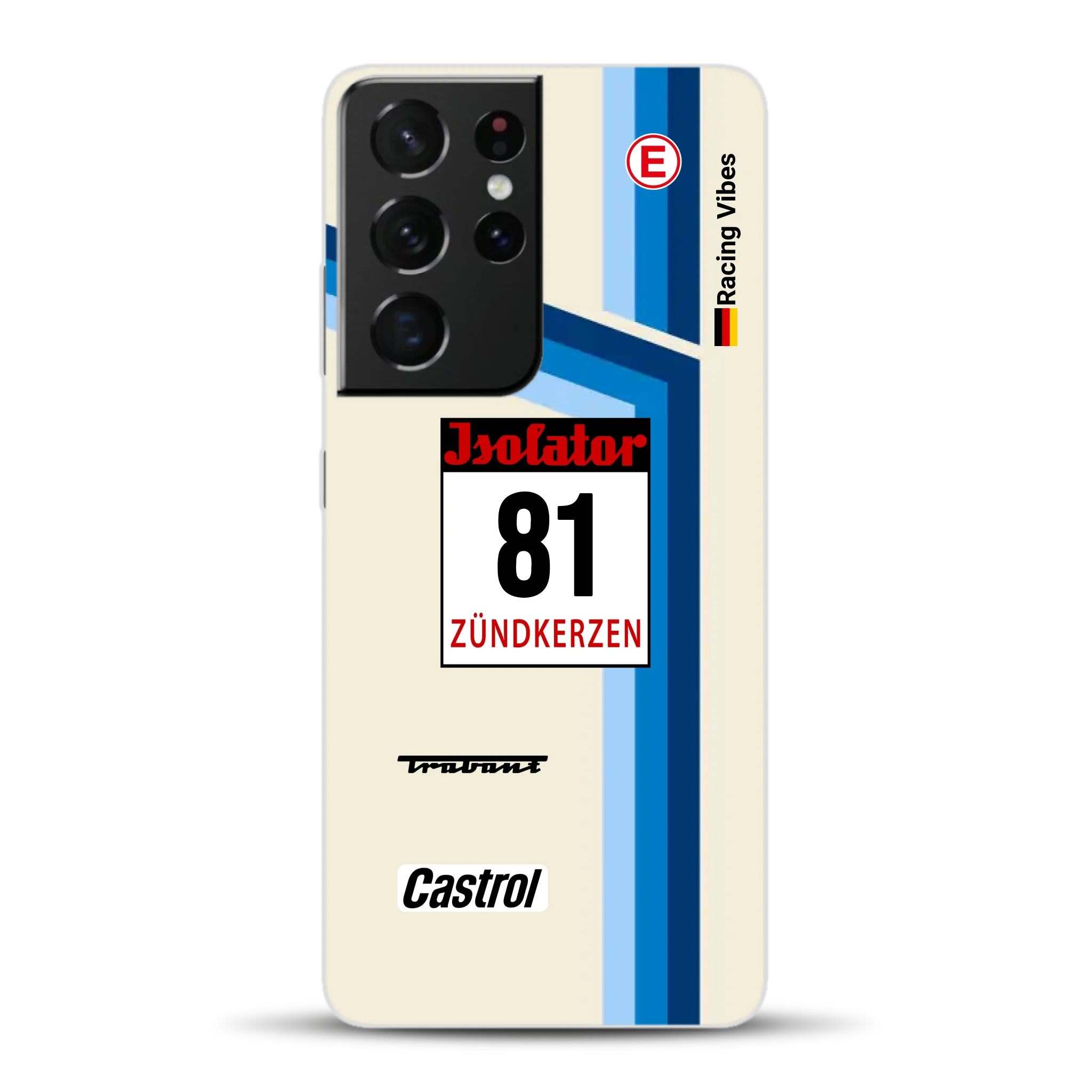 Trabant P800 RS Sachsenring Livery - Individuelle Handyhülle für Samsung