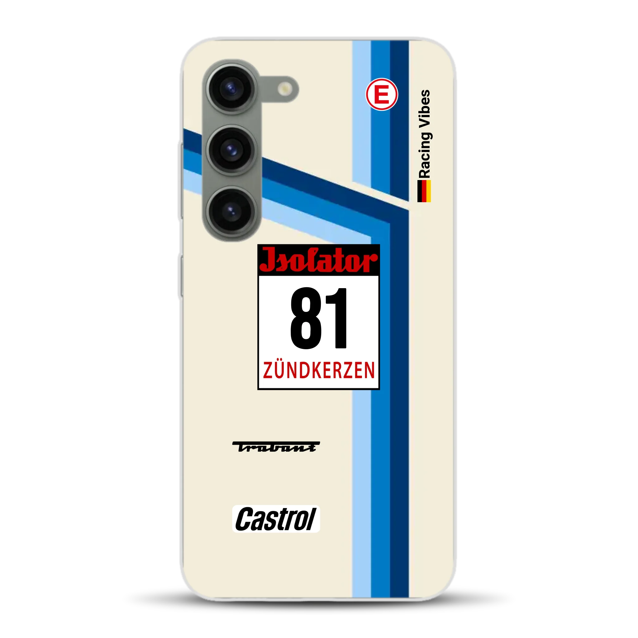 Trabant P800 RS Sachsenring Livery - Individuelle Handyhülle für Samsung