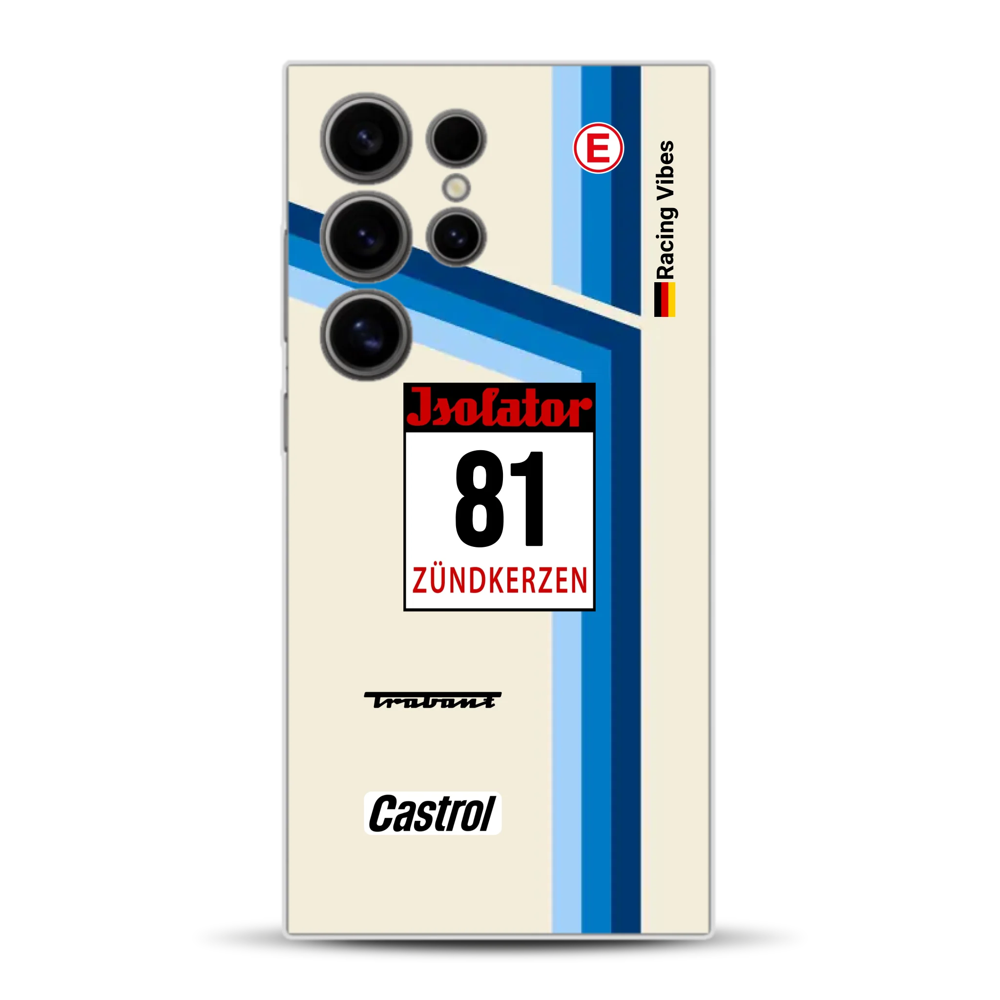 Trabant P800 RS Sachsenring Livery - Individuelle Handyhülle für Samsung