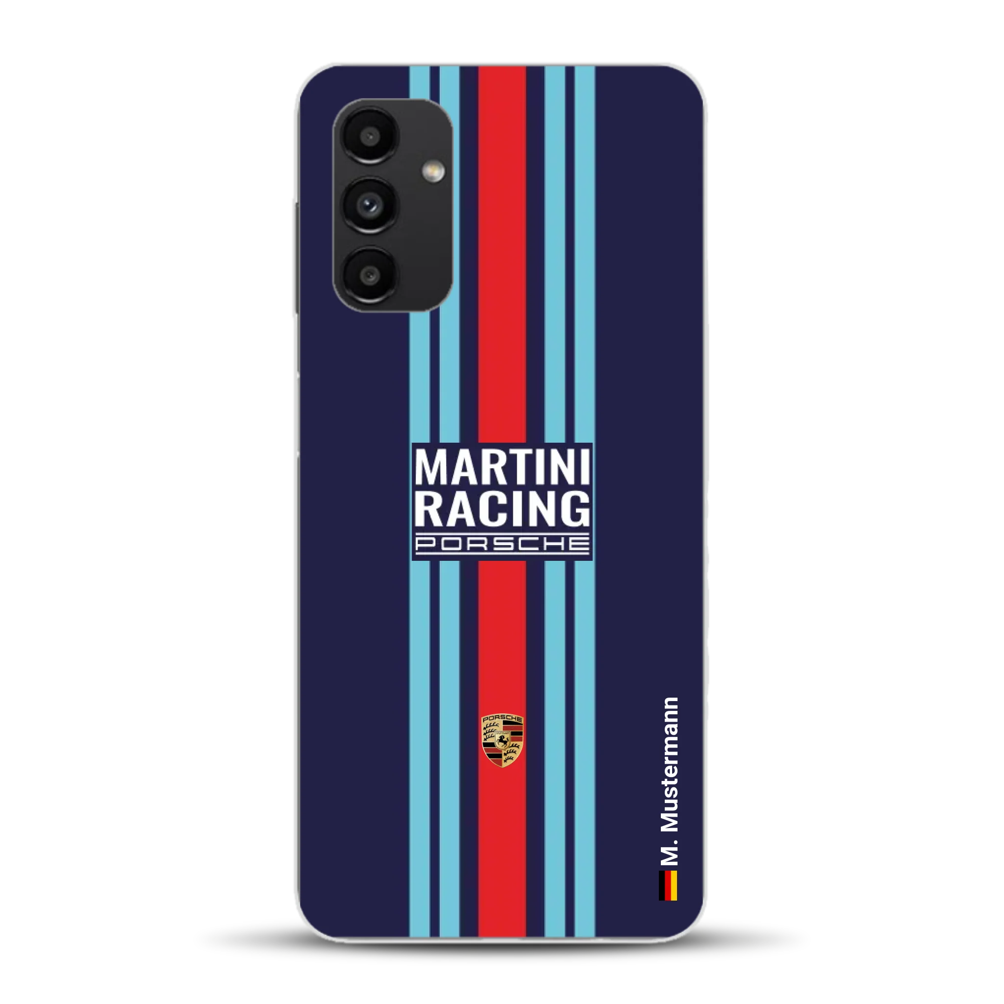 Martini Porsche Livery #2 - Individuelle Handyhülle für Samsung