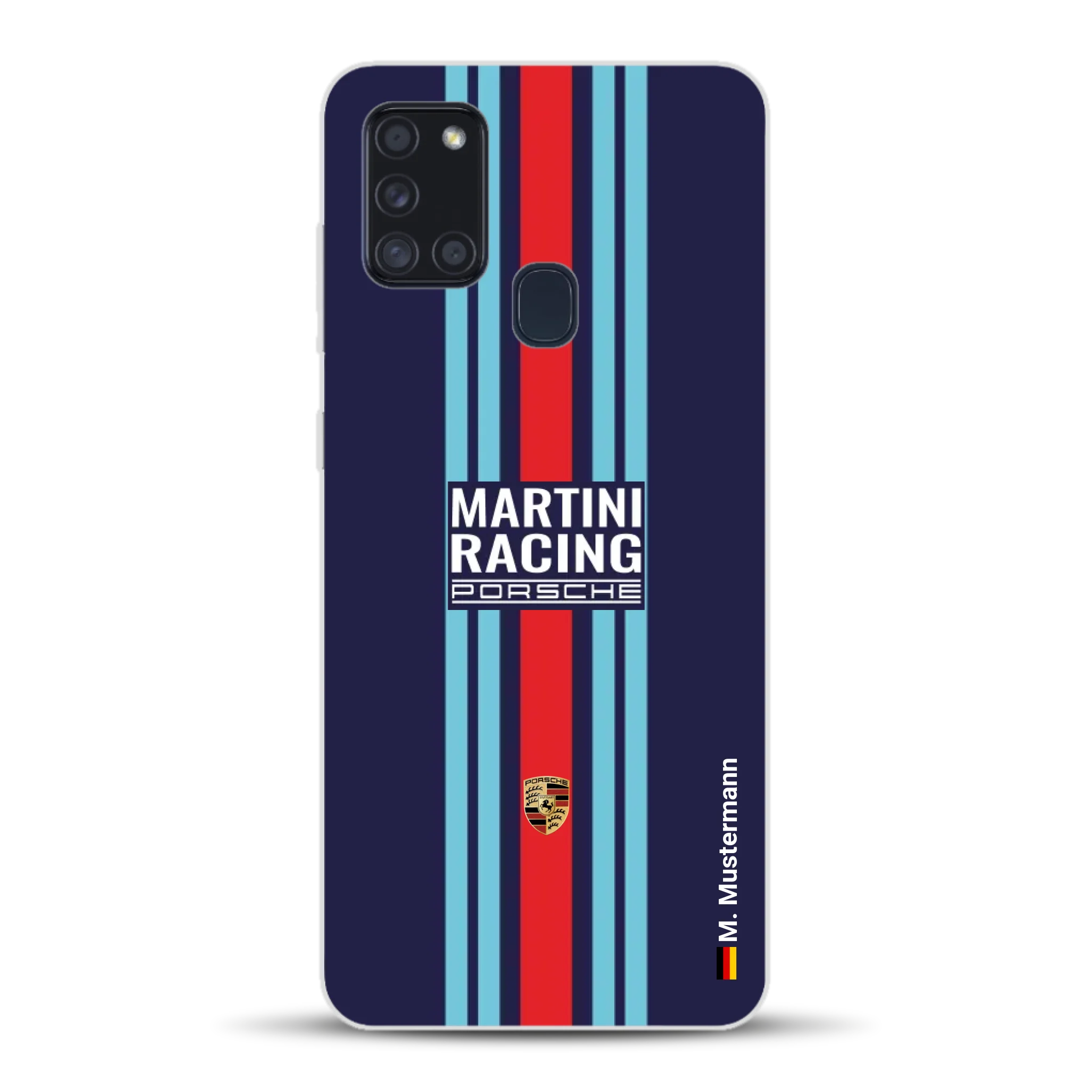 Martini Porsche Livery #2 - Individuelle Handyhülle für Samsung