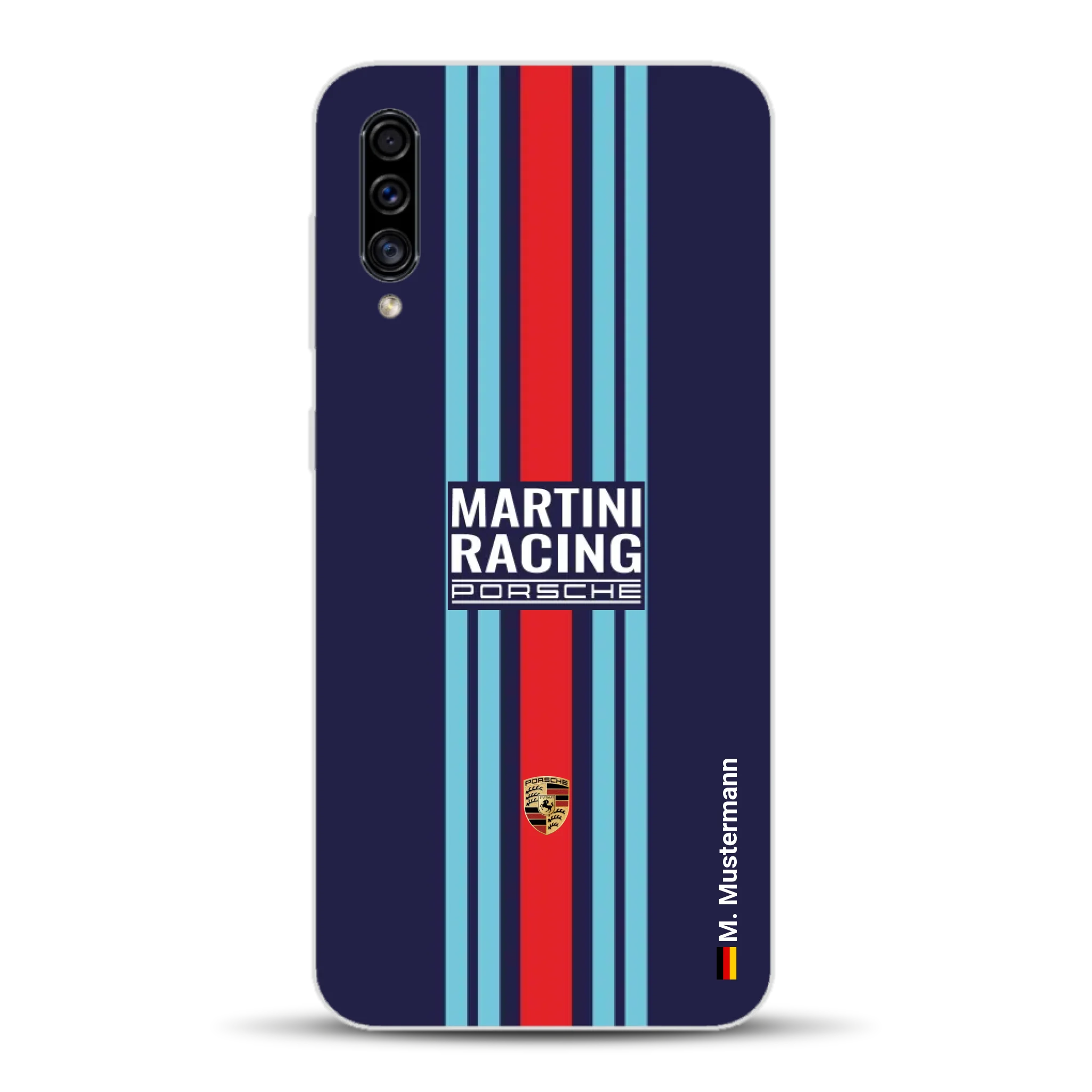 Martini Porsche Livery #2 - Custodia per cellulare personalizzata per Samsung