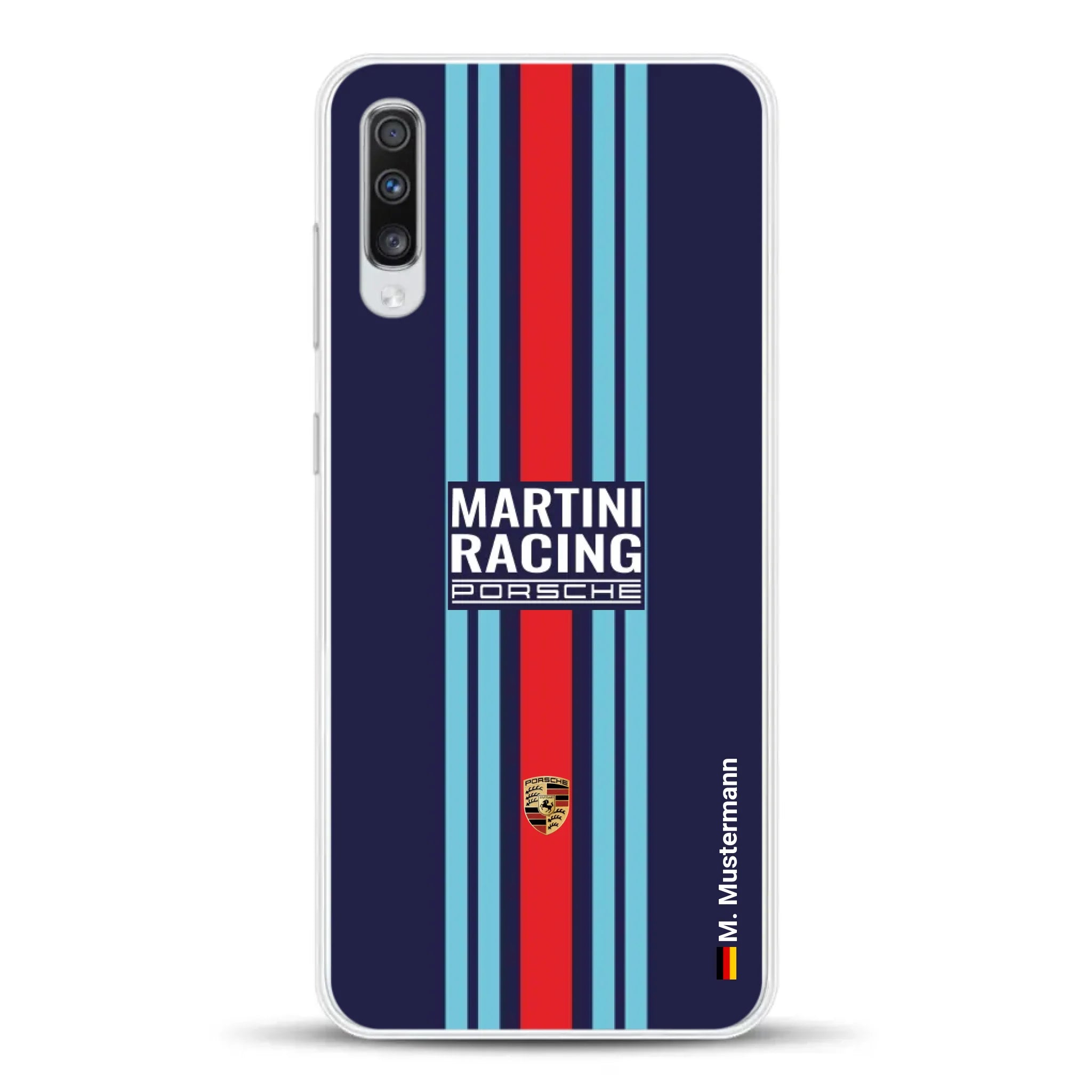 Martini Porsche Livery #2 - Individuelle Handyhülle für Samsung