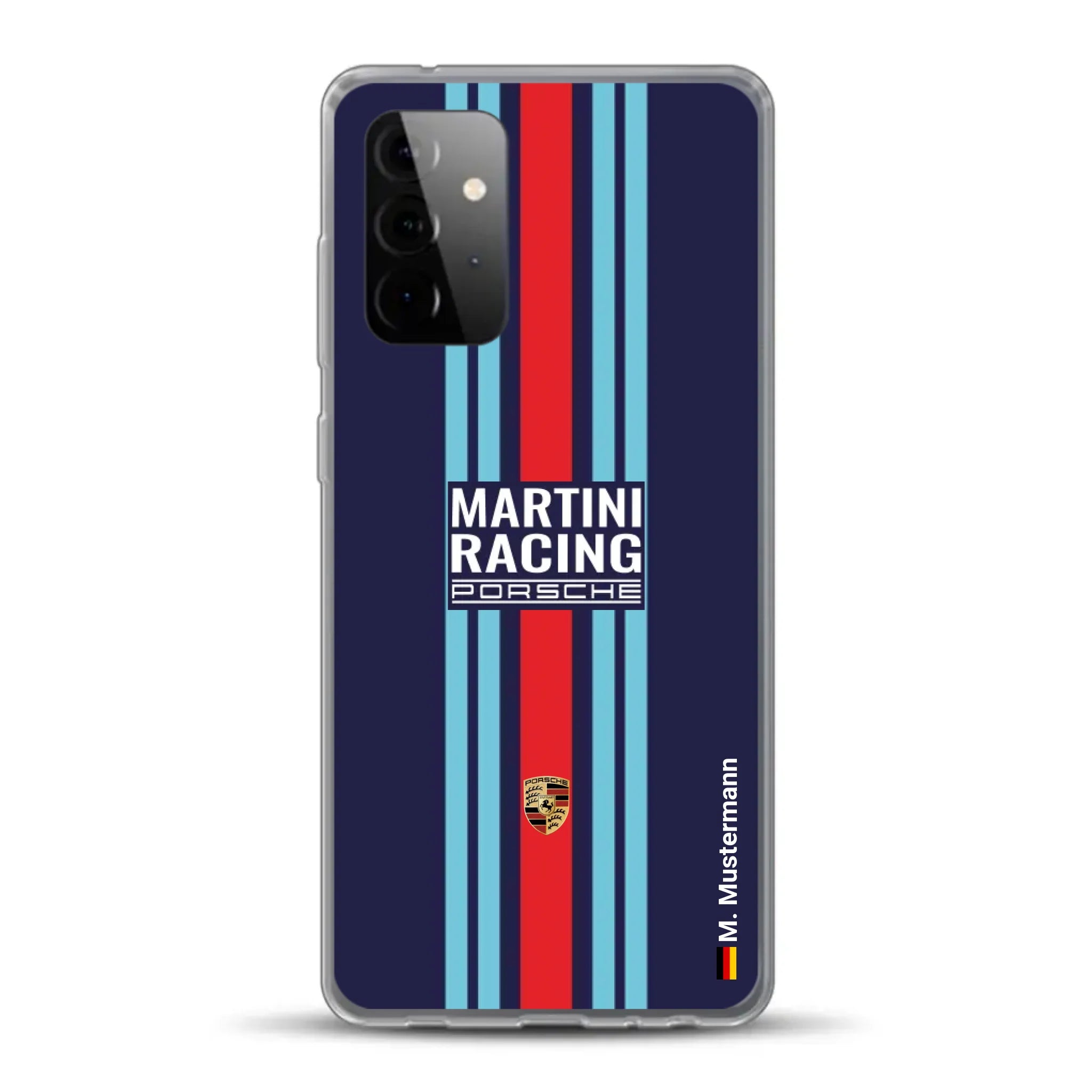 Martini Porsche Livery #2 - Individuelle Handyhülle für Samsung