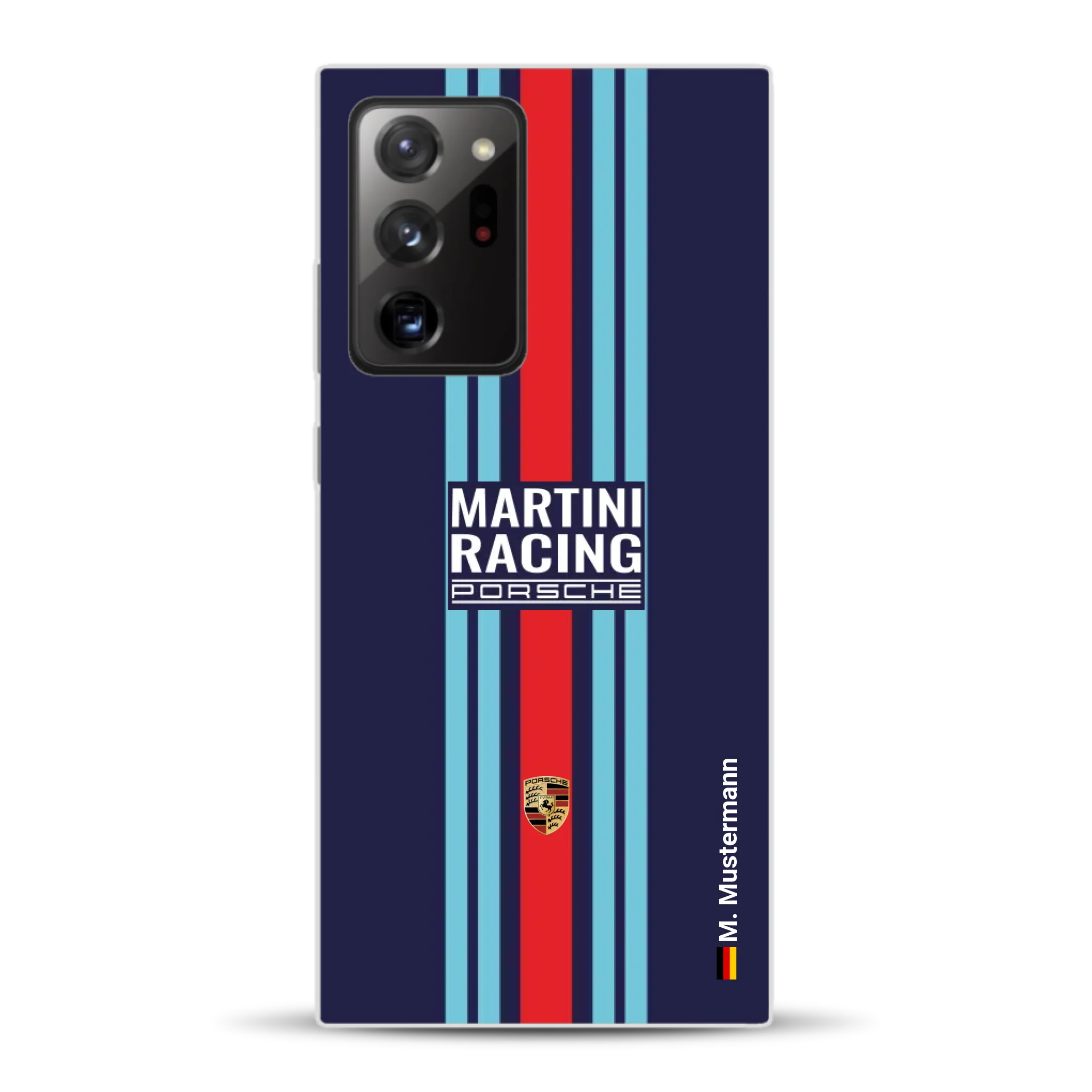 Martini Porsche Livery #2 - Individuelle Handyhülle für Samsung