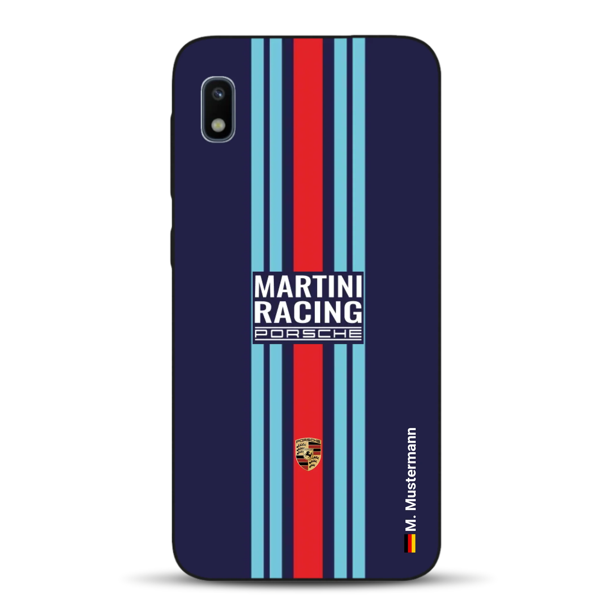 Martini Porsche Livery #2 - Individuelle Handyhülle für Samsung
