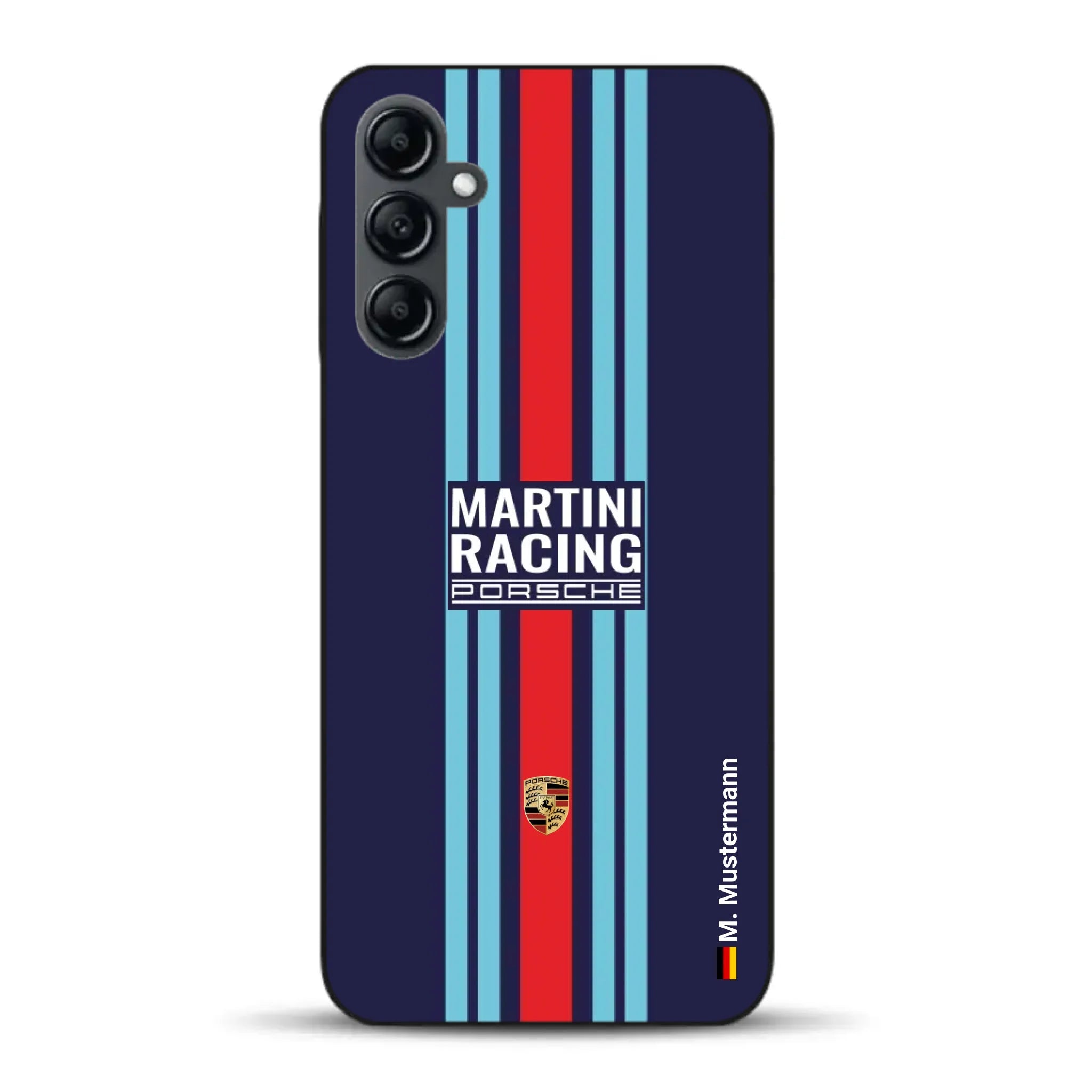 Martini Porsche Livery #2 - Custodia per cellulare personalizzata per Samsung