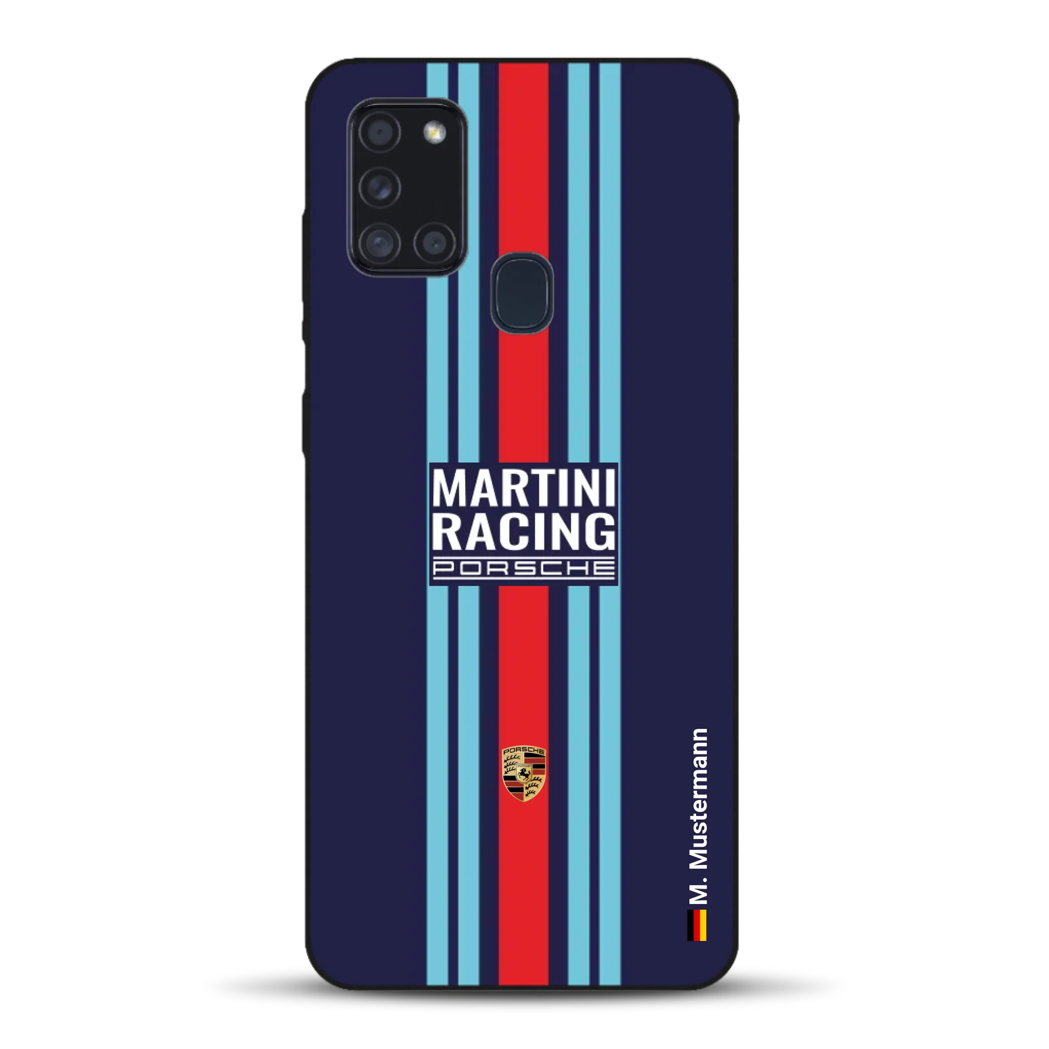 Martini Porsche Livery #2 - Individuelle Handyhülle für Samsung