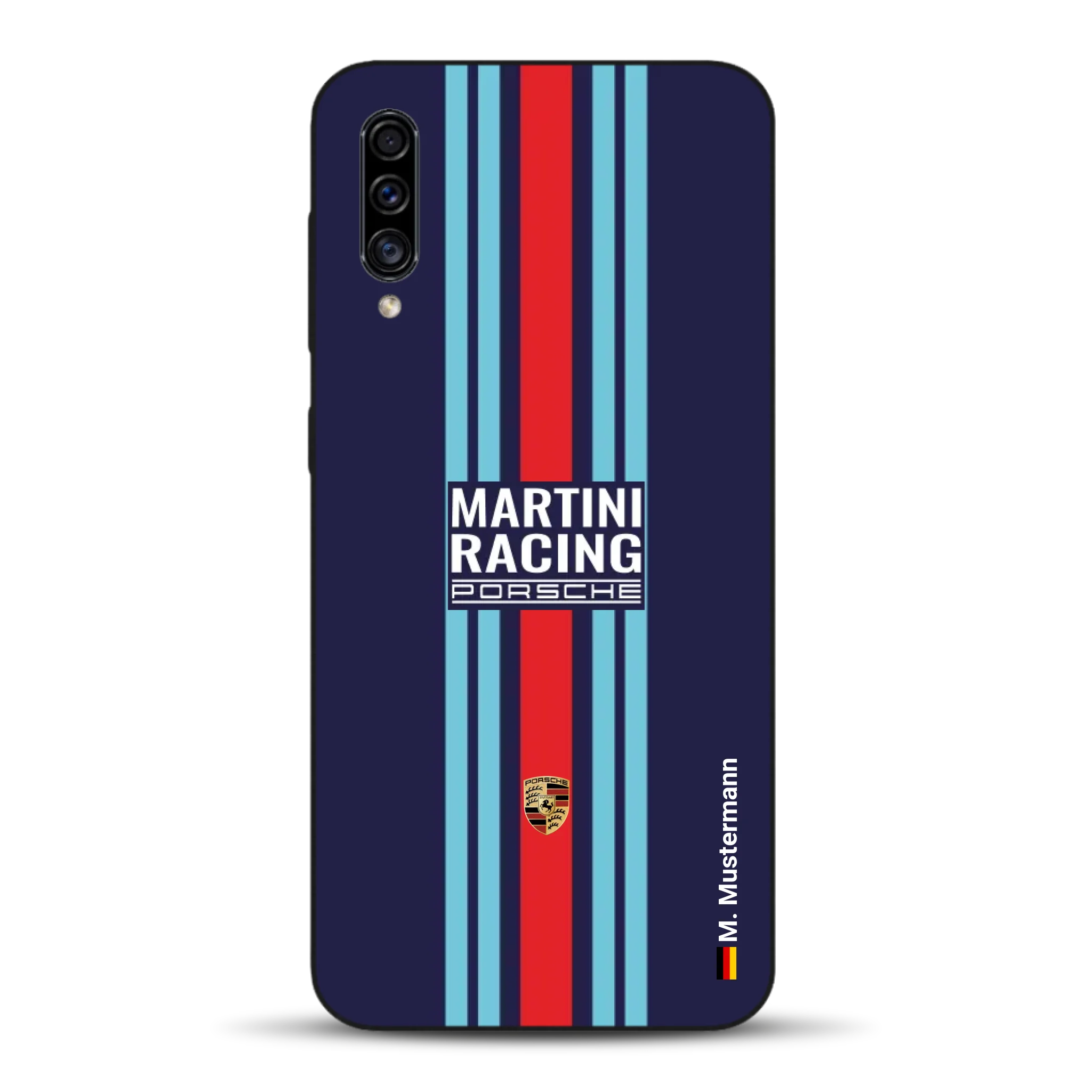 Martini Porsche Livery #2 - Custodia per cellulare personalizzata per Samsung