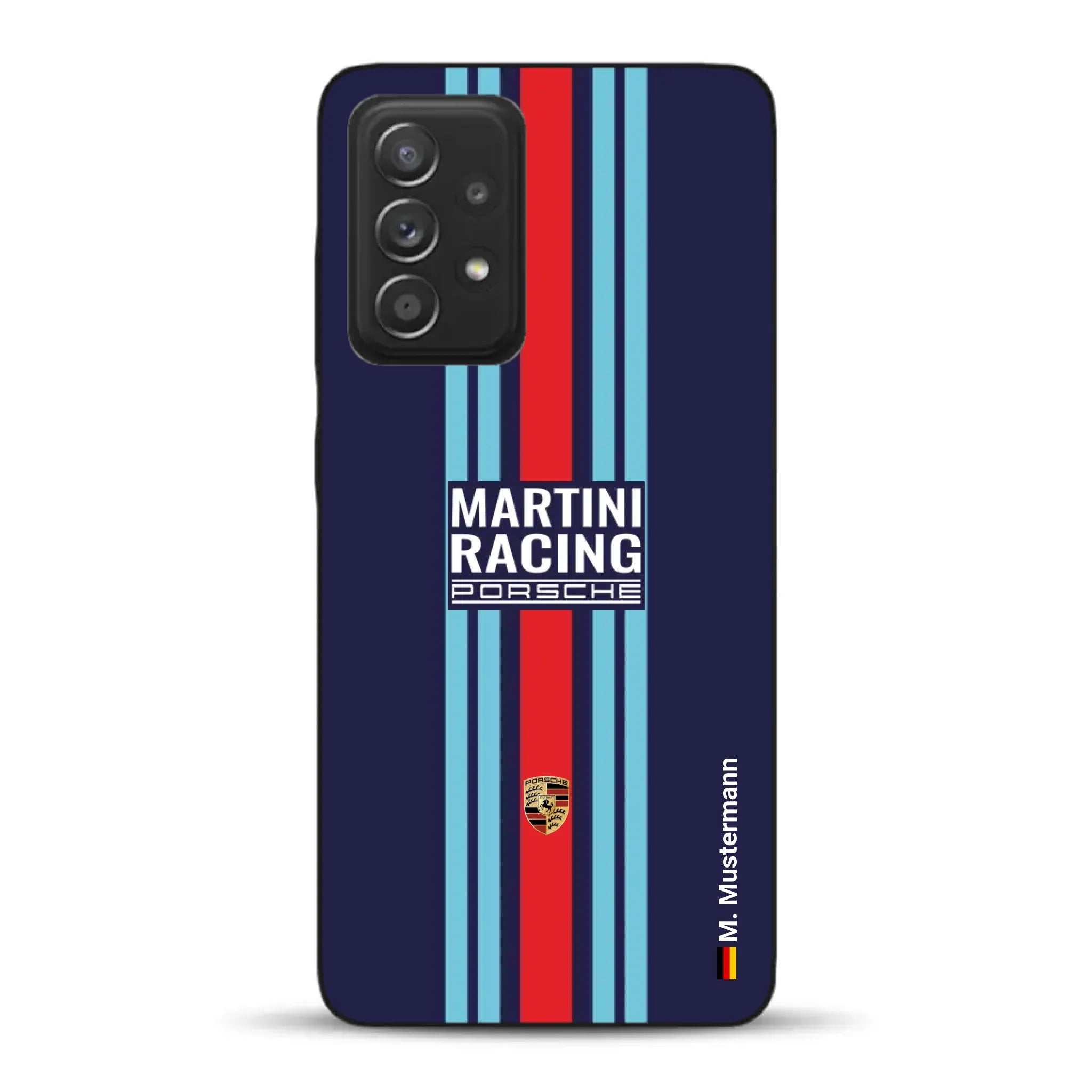 Martini Porsche Livery #2 - Individuelle Handyhülle für Samsung