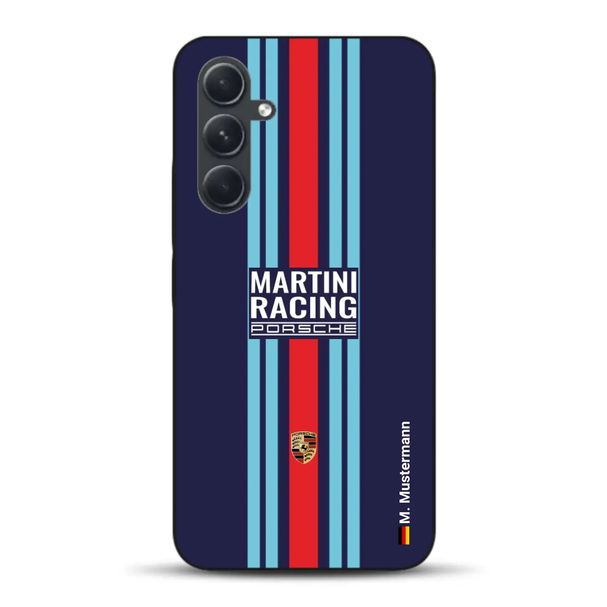 Martini Porsche Livery #2 - Individuelle Handyhülle für Samsung
