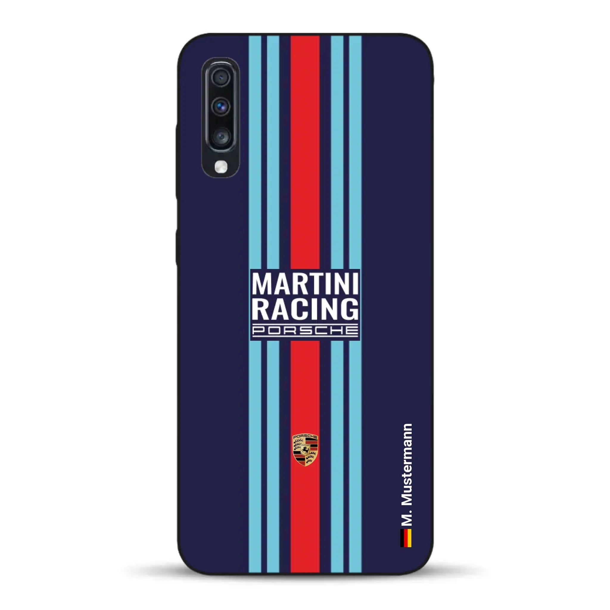 Martini Porsche Livery #2 - Custodia per cellulare personalizzata per Samsung