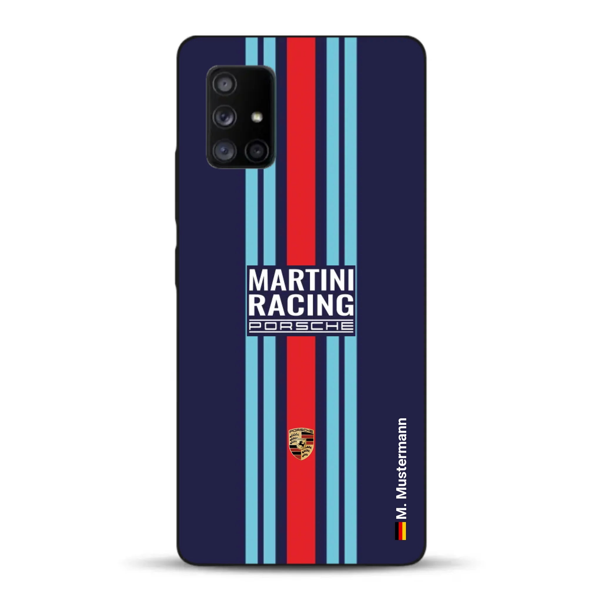 Martini Porsche Livery #2 - Individuelle Handyhülle für Samsung