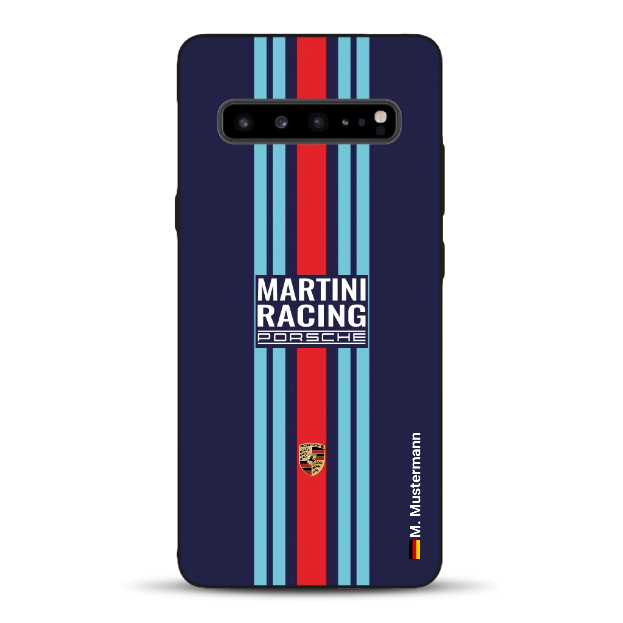 Martini Porsche Livery #2 - Individuelle Handyhülle für Samsung