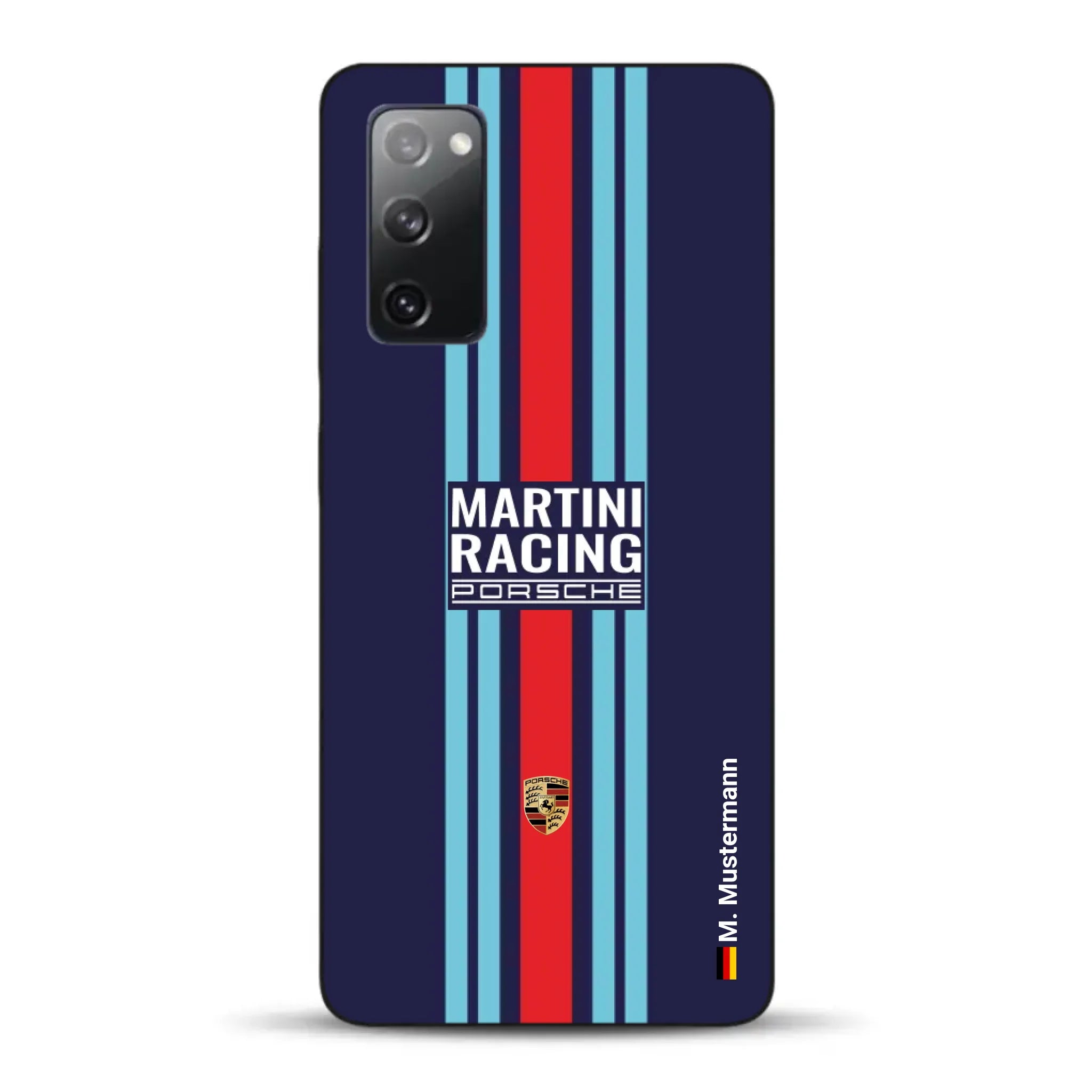 Martini Porsche Livery #2 - Individuelle Handyhülle für Samsung
