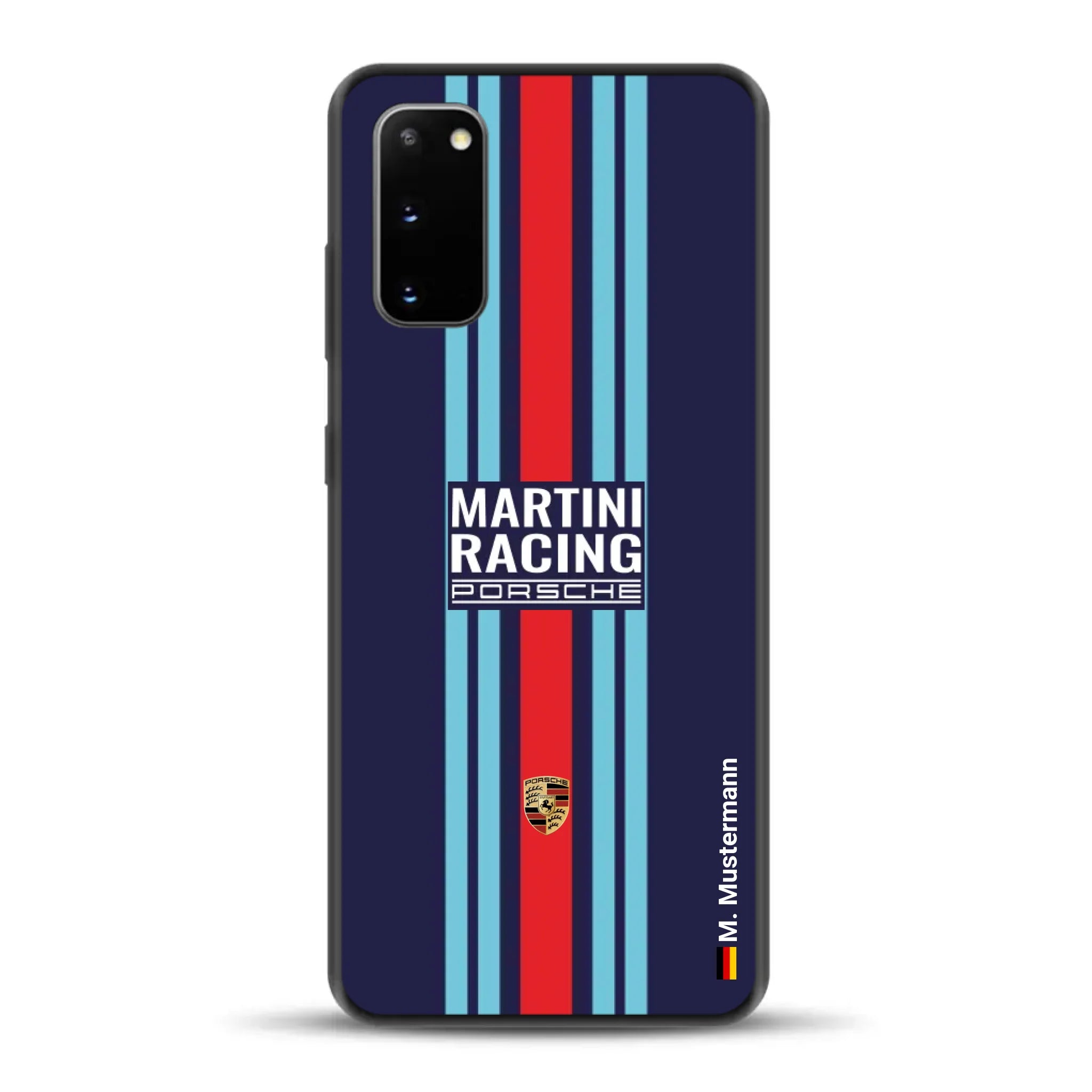 Martini Porsche Livery #2 - Custodia per cellulare personalizzata per Samsung