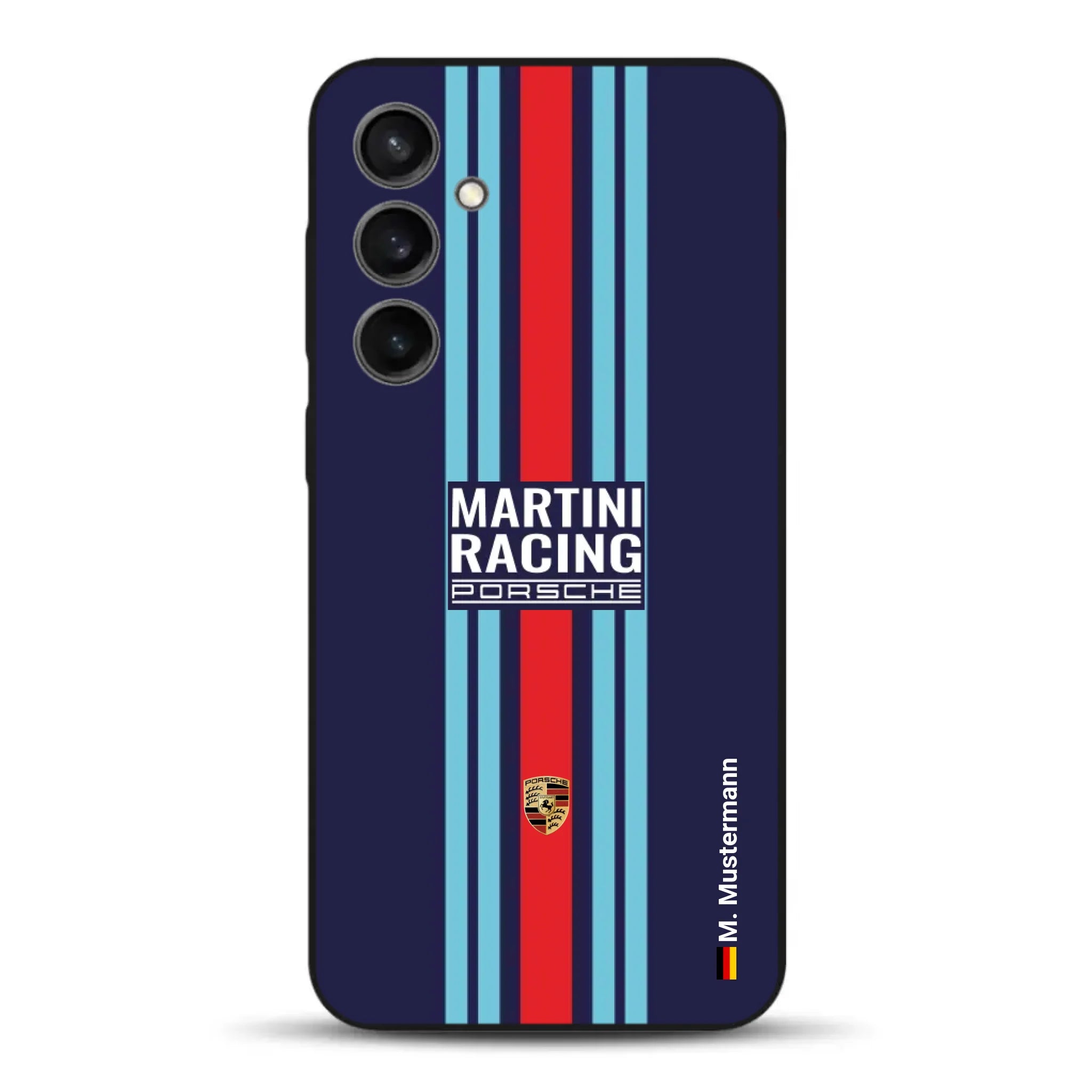 Martini Porsche Livery #2 - Individuelle Handyhülle für Samsung