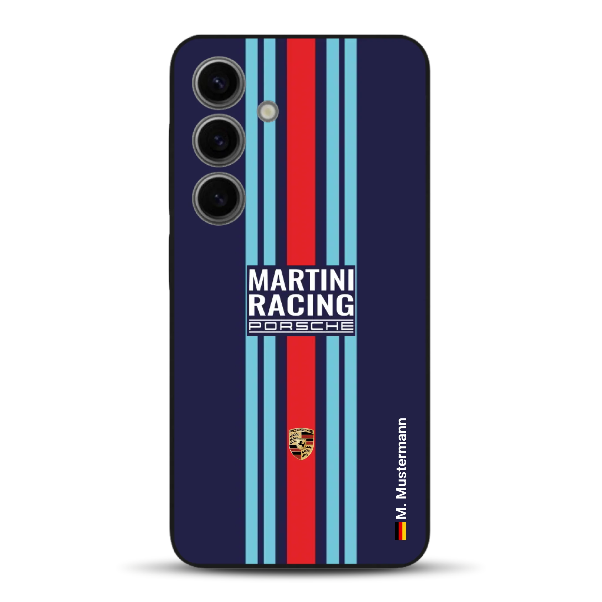 Martini Porsche Livery #2 - Individuelle Handyhülle für Samsung