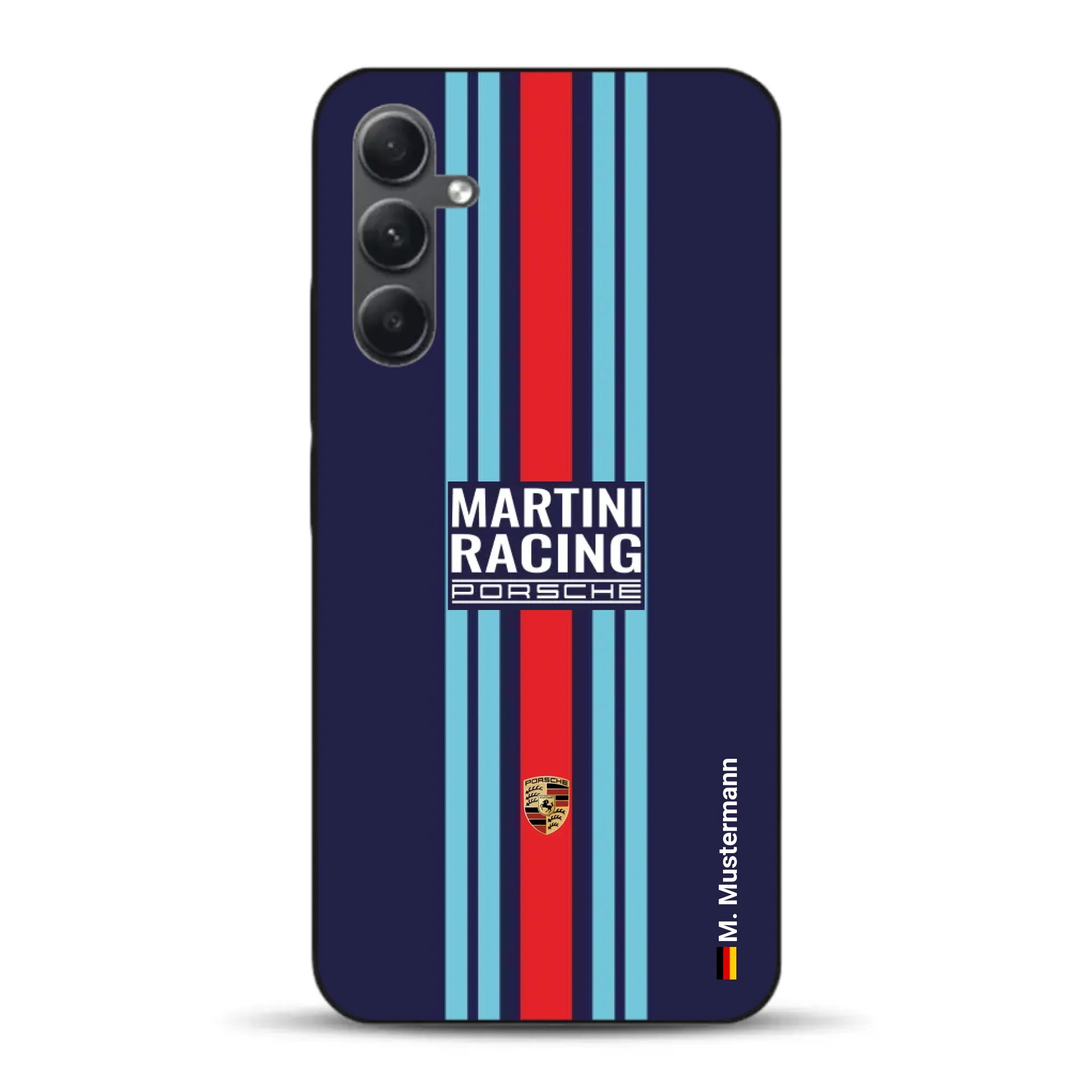 Martini Porsche Livery #2 - Custodia per cellulare personalizzata per Samsung