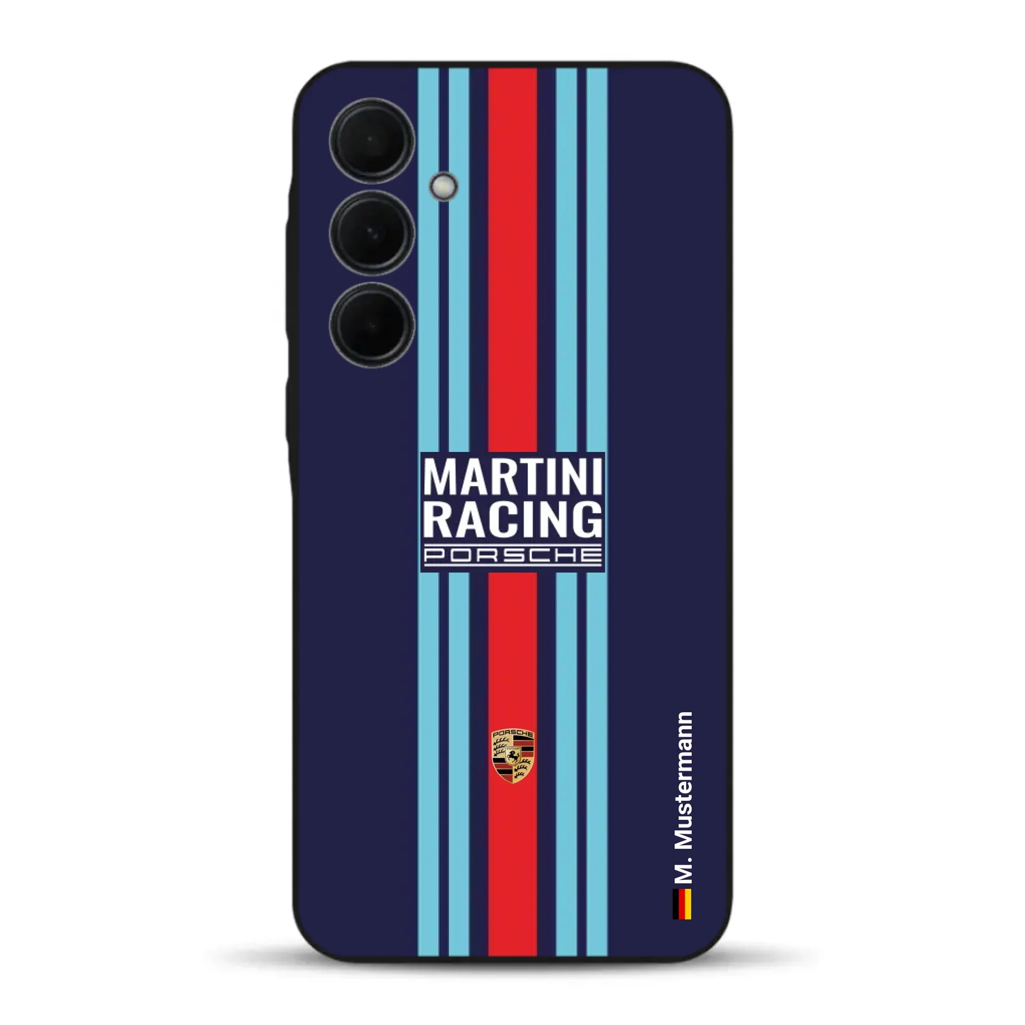 Martini Porsche Livery #2 - Individuelle Handyhülle für Samsung