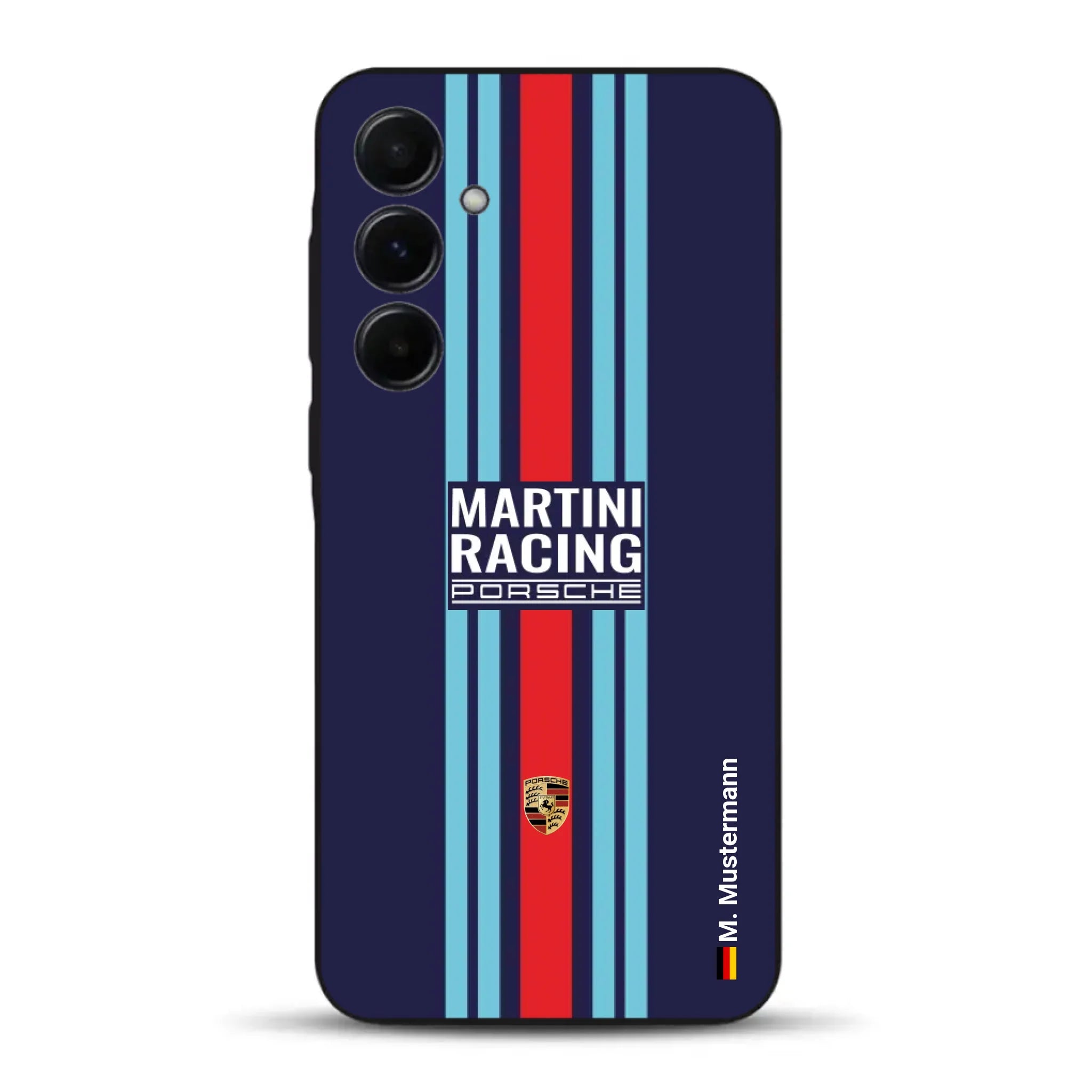 Martini Porsche Livery #2 - Individuelle Handyhülle für Samsung