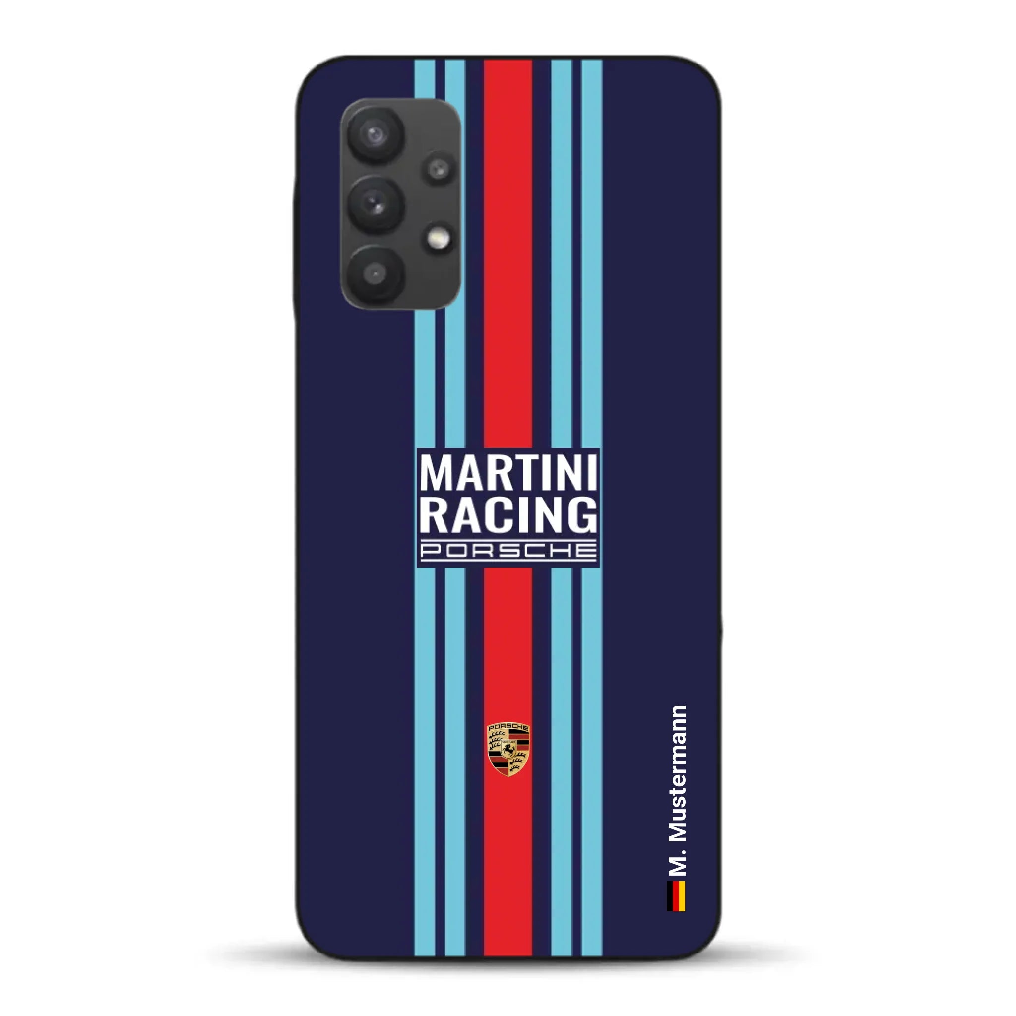 Martini Porsche Livery #2 - Individuelle Handyhülle für Samsung