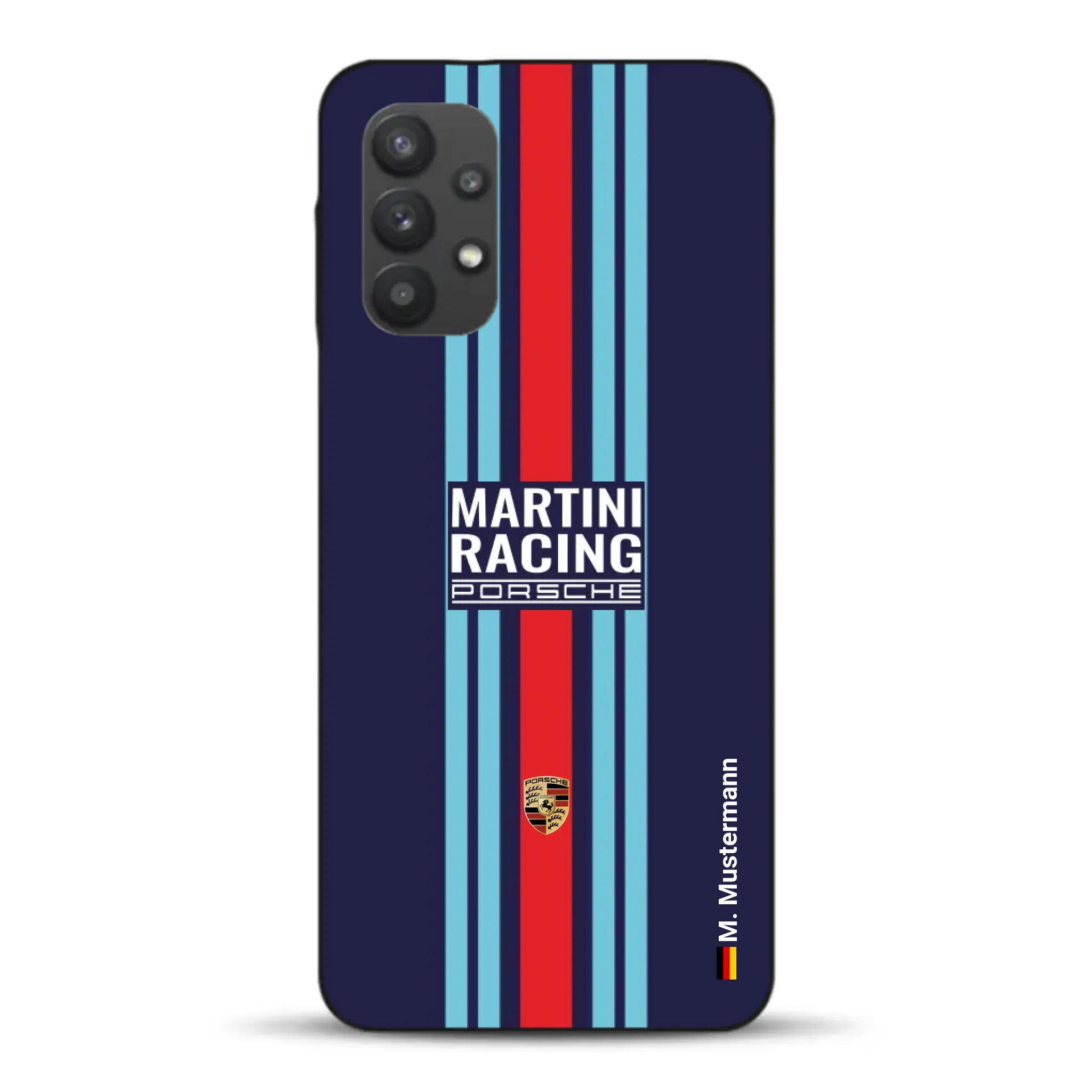 Martini Porsche Livery #2 - Individuelle Handyhülle für Samsung