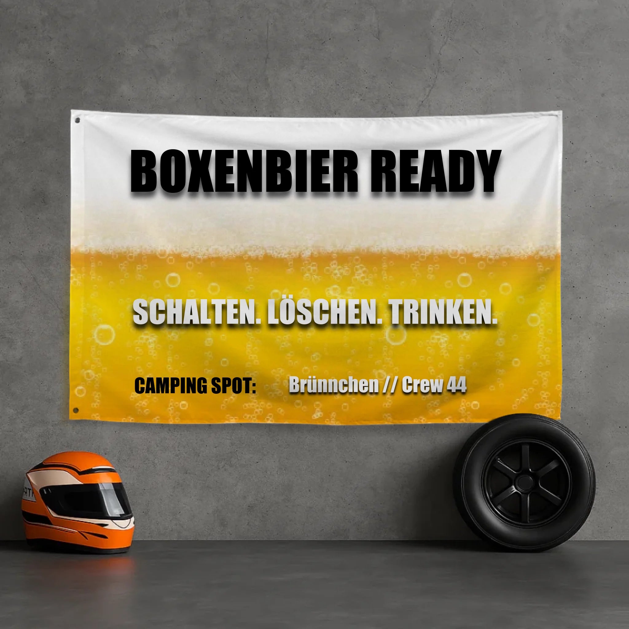 Boxenbier Ready - Custom flag