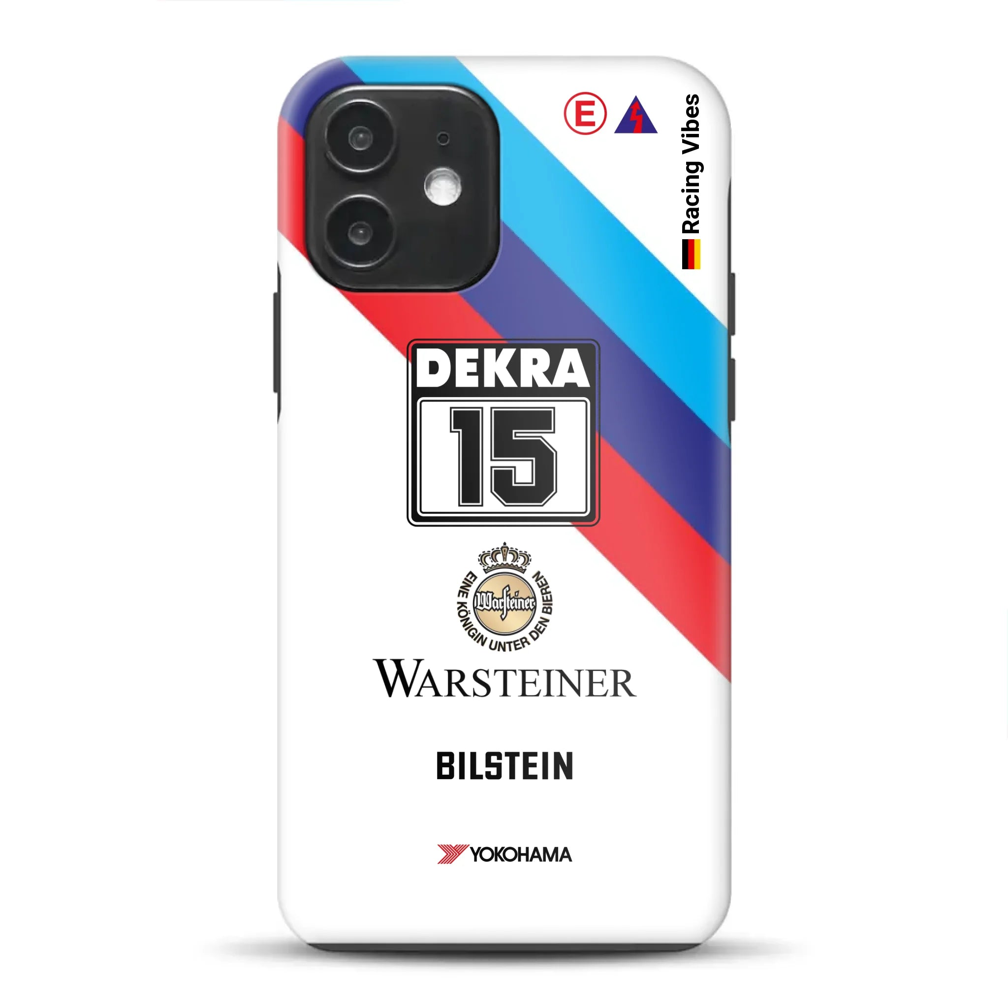 M3 E30 #15 DTM Champion 1989 Livery – Custodia premium personalizzata per iPhone
