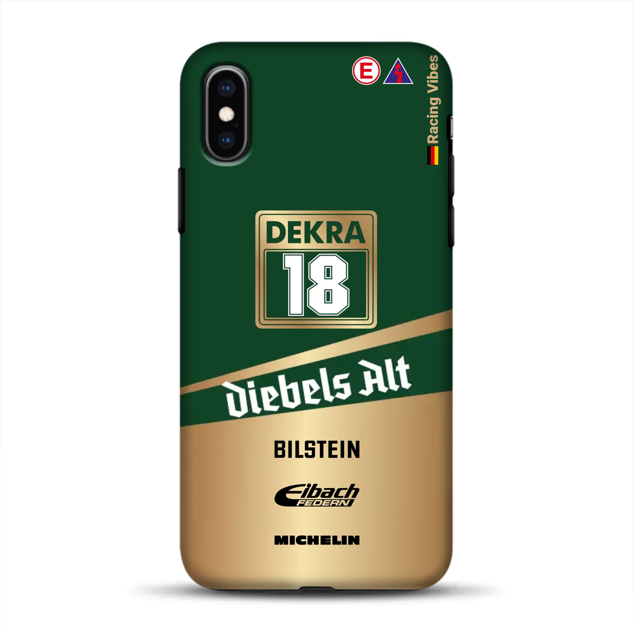 190E Evo II #18 DTM 1992 Livery - Individuelle Premium Hülle für iPhone
