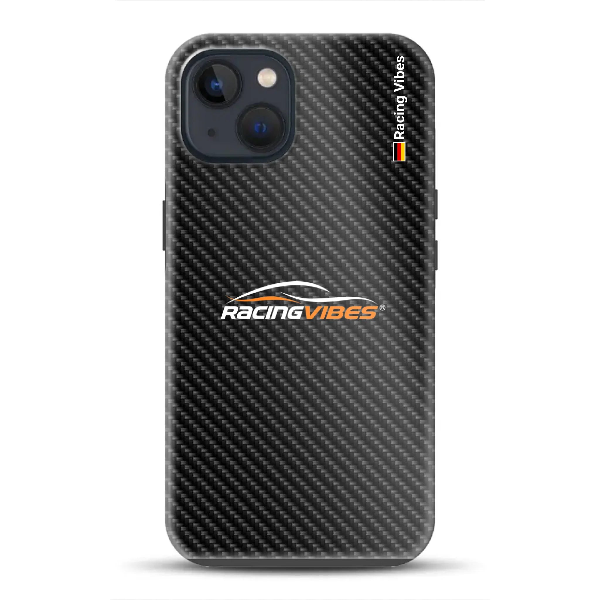 Carbon Style mit Logo Upload - Individuelle Premium Hülle für iPhone