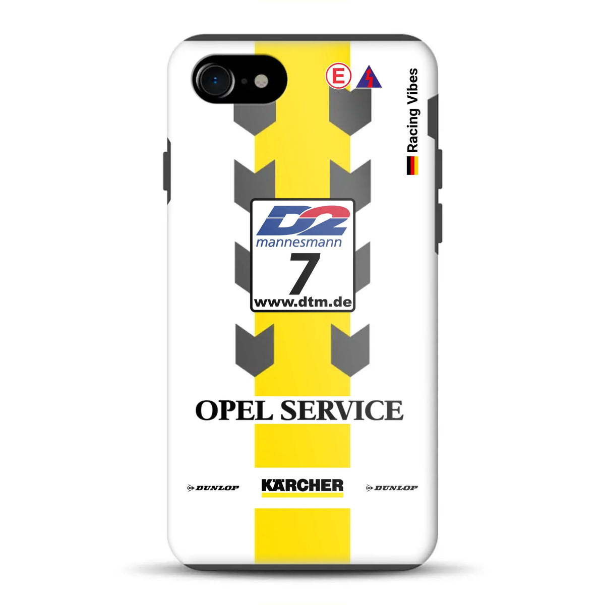 Astra V8 Coupé DTM #7 Team Phoenix 2000 Livery – Custom Premium Case for iPhone
