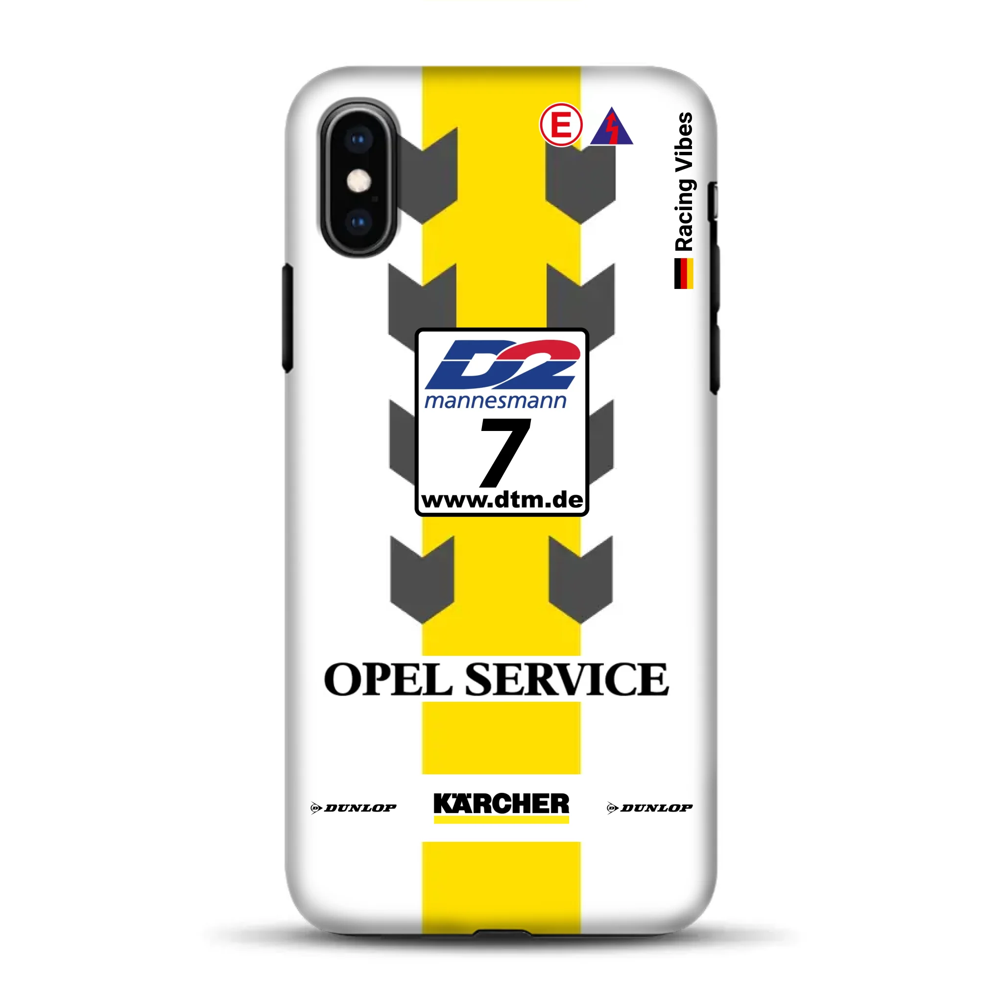 Astra V8 Coupé DTM #7 Team Phoenix 2000 Livery – Custom Premium Case for iPhone