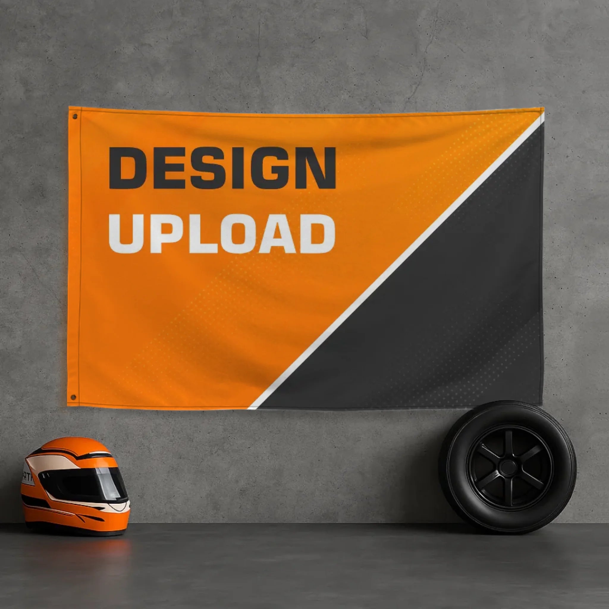 Design Upload - Custom flag