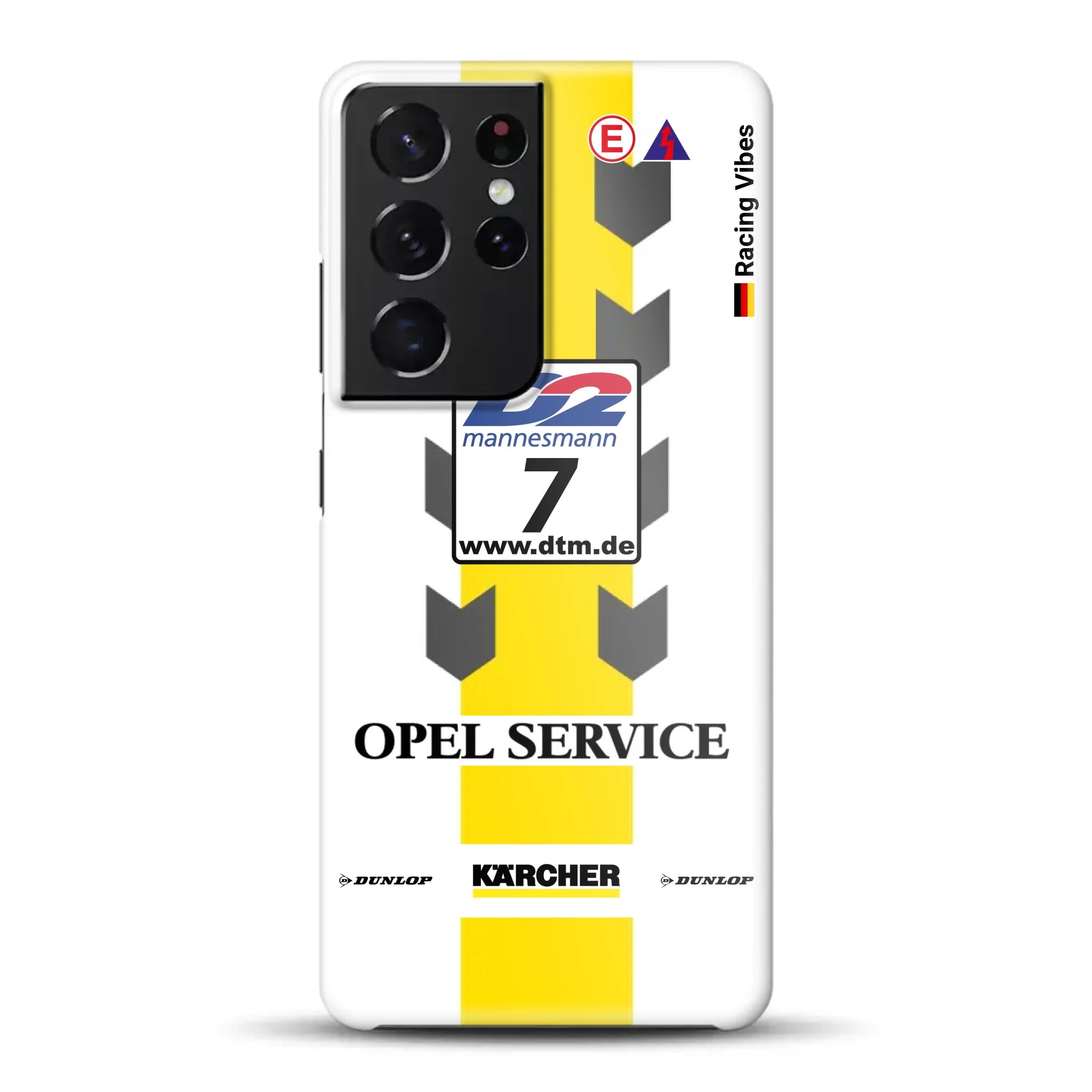 Astra V8 Coupé DTM #7 Team Phoenix 2000 Livery - Individuelle Hardcase Hülle für Samsung