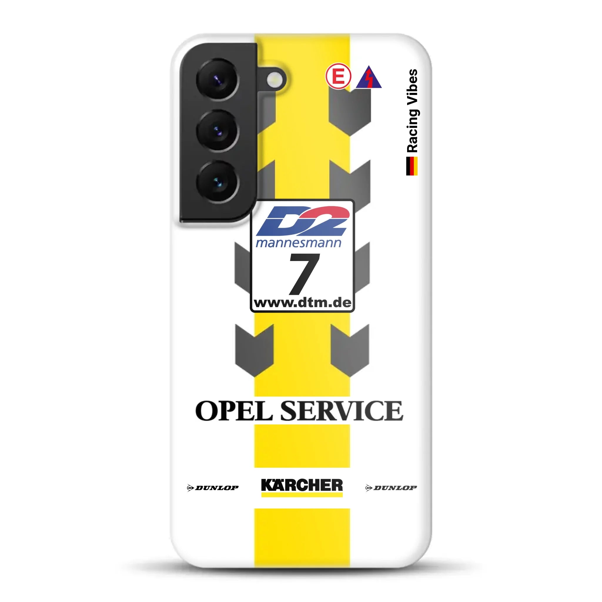 Astra V8 Coupé DTM #7 Team Phoenix 2000 Livery - Individuelle Hardcase Hülle für Samsung