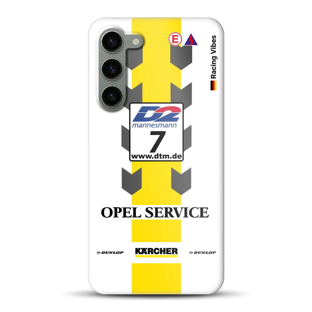 Astra V8 Coupé DTM #7 Team Phoenix 2000 Livery - Individuelle Hardcase Hülle für Samsung