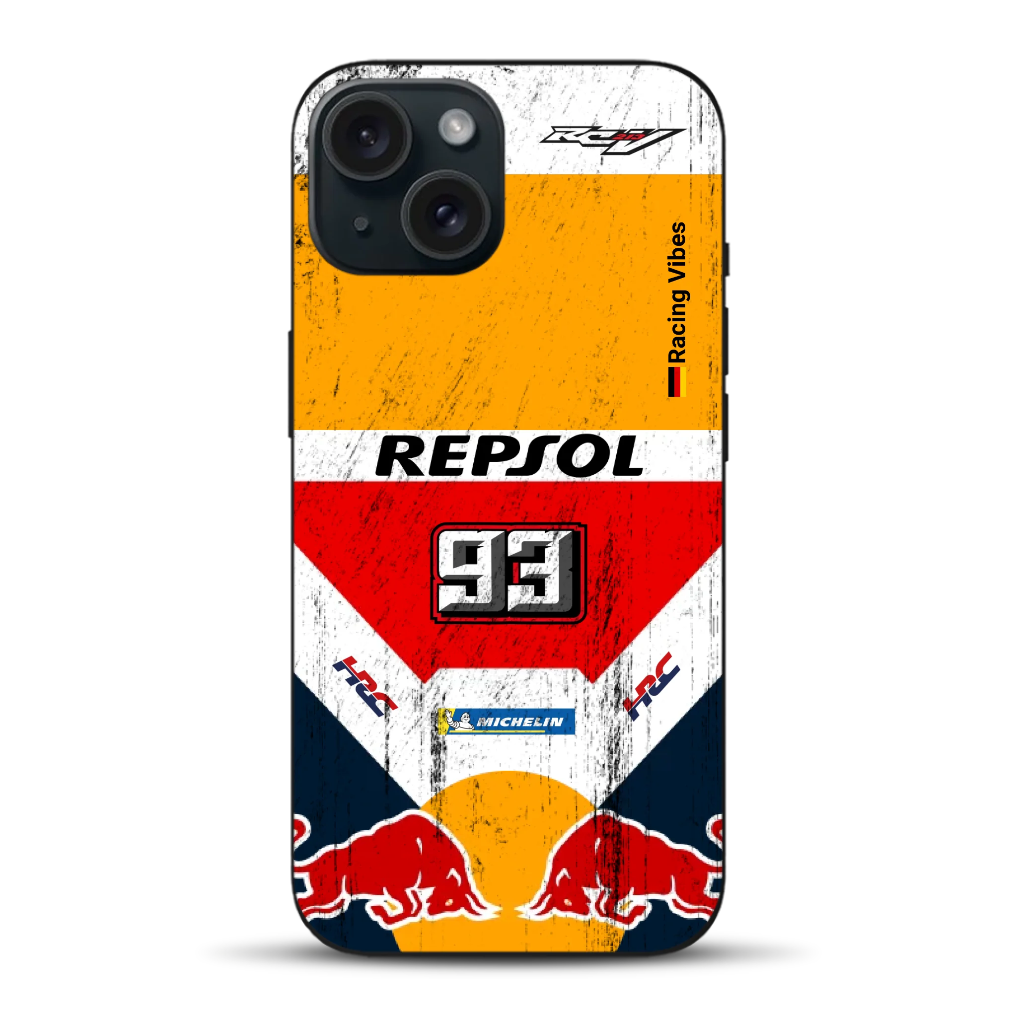 RC213V MotoGP Marc Márquez 2019 Champion Livery - Individuelle Handyhülle für iPhone