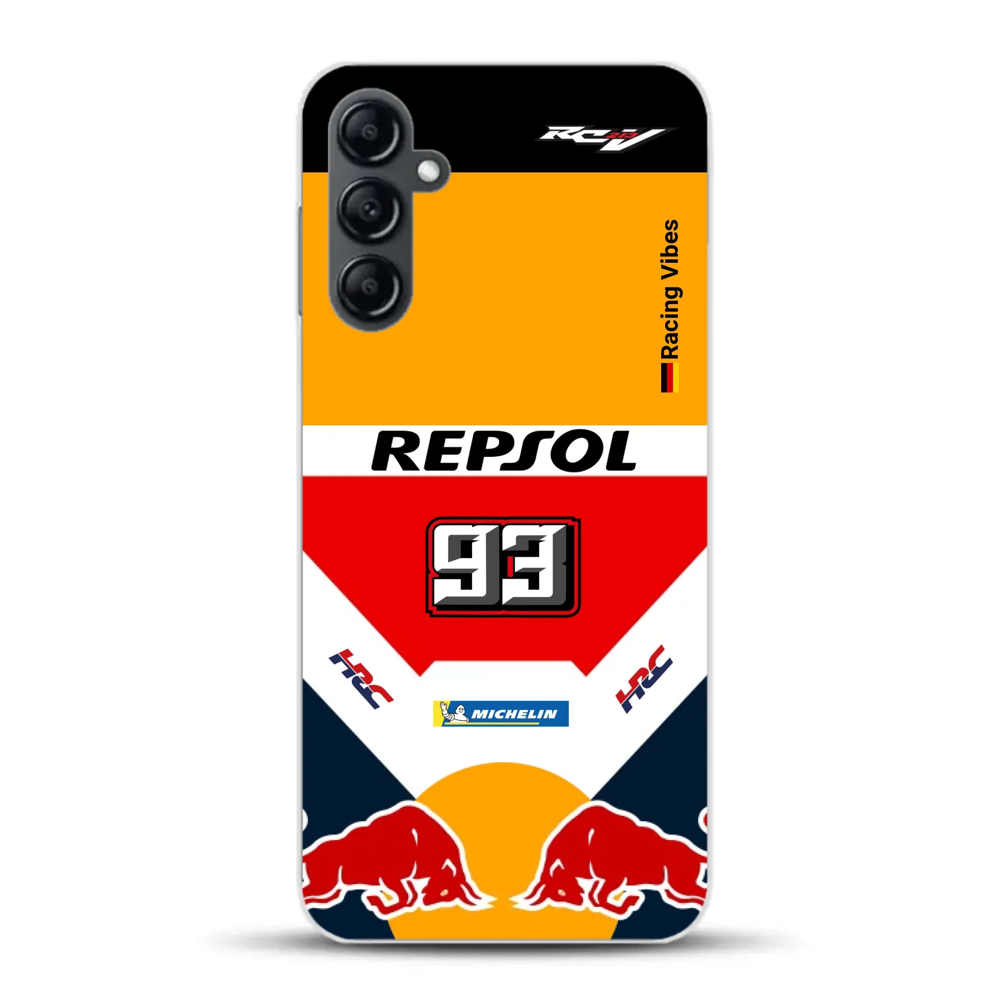 RC213V MotoGP Marc Márquez 2019 Champion Livery - Custodia per cellulare personalizzata per Samsung