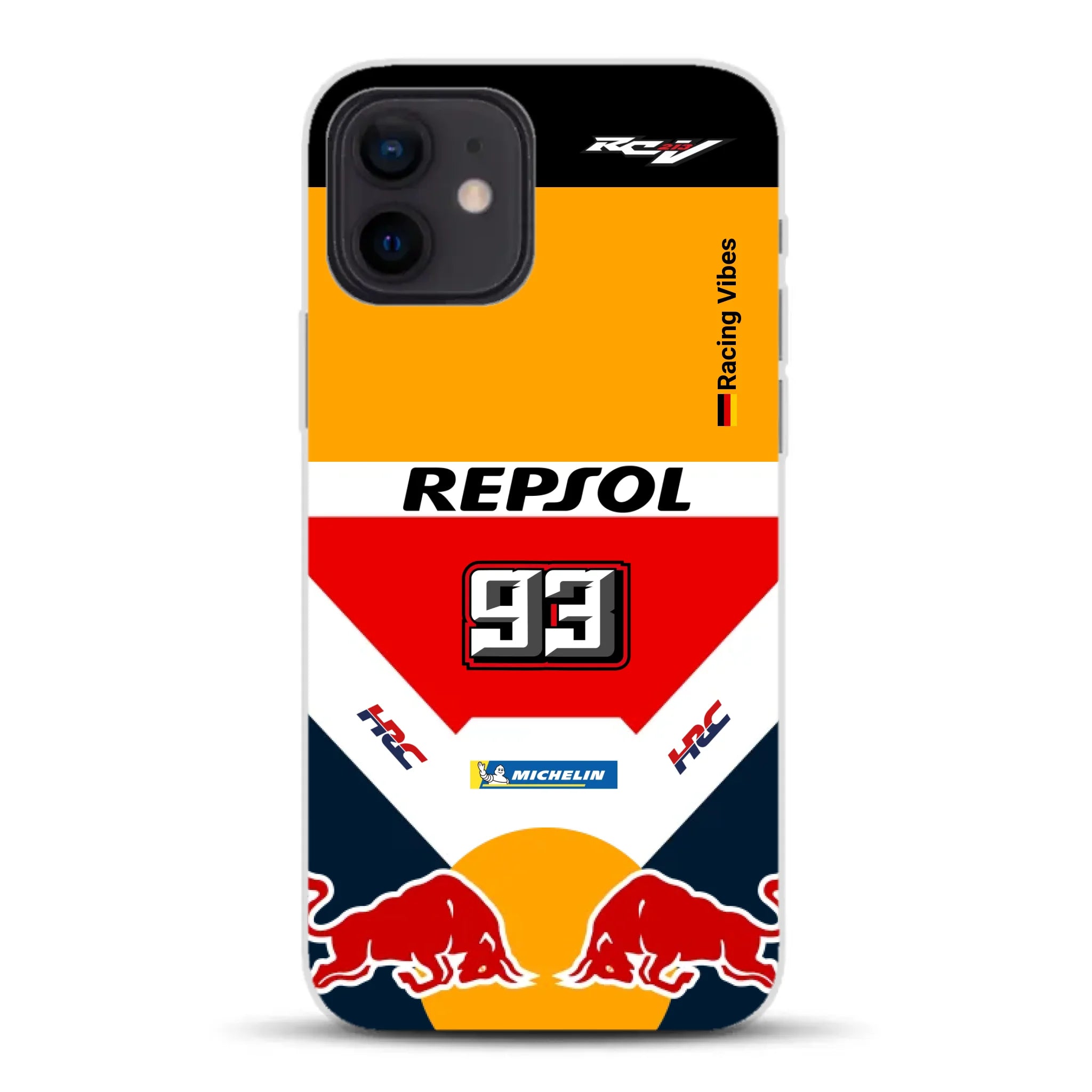 RC213V MotoGP Marc Márquez 2019 Champion Livery - Individuelle Handyhülle für iPhone