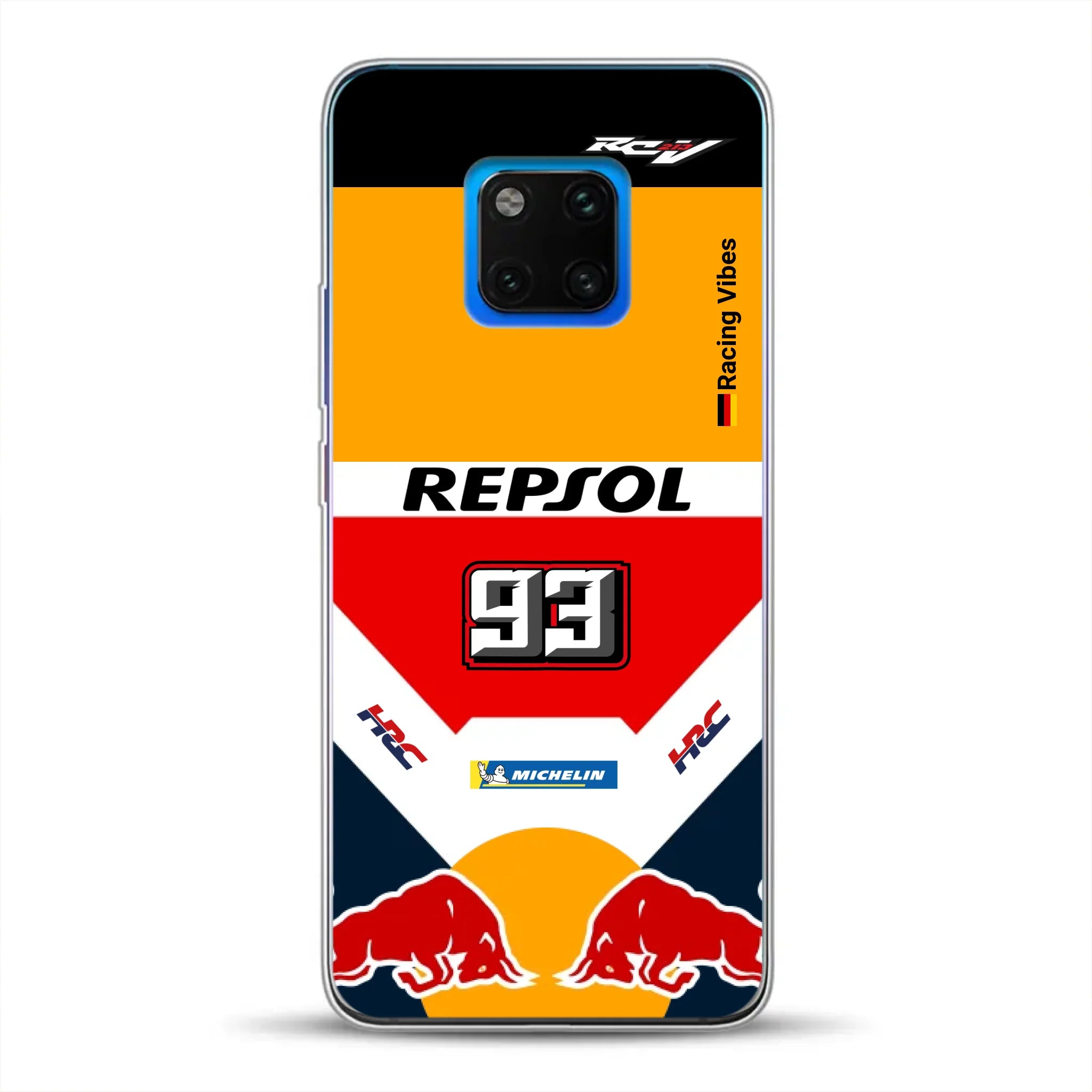 RC213V MotoGP Marc Márquez 2019 Champion Livery - Individuelle Handyhülle für Huawei
