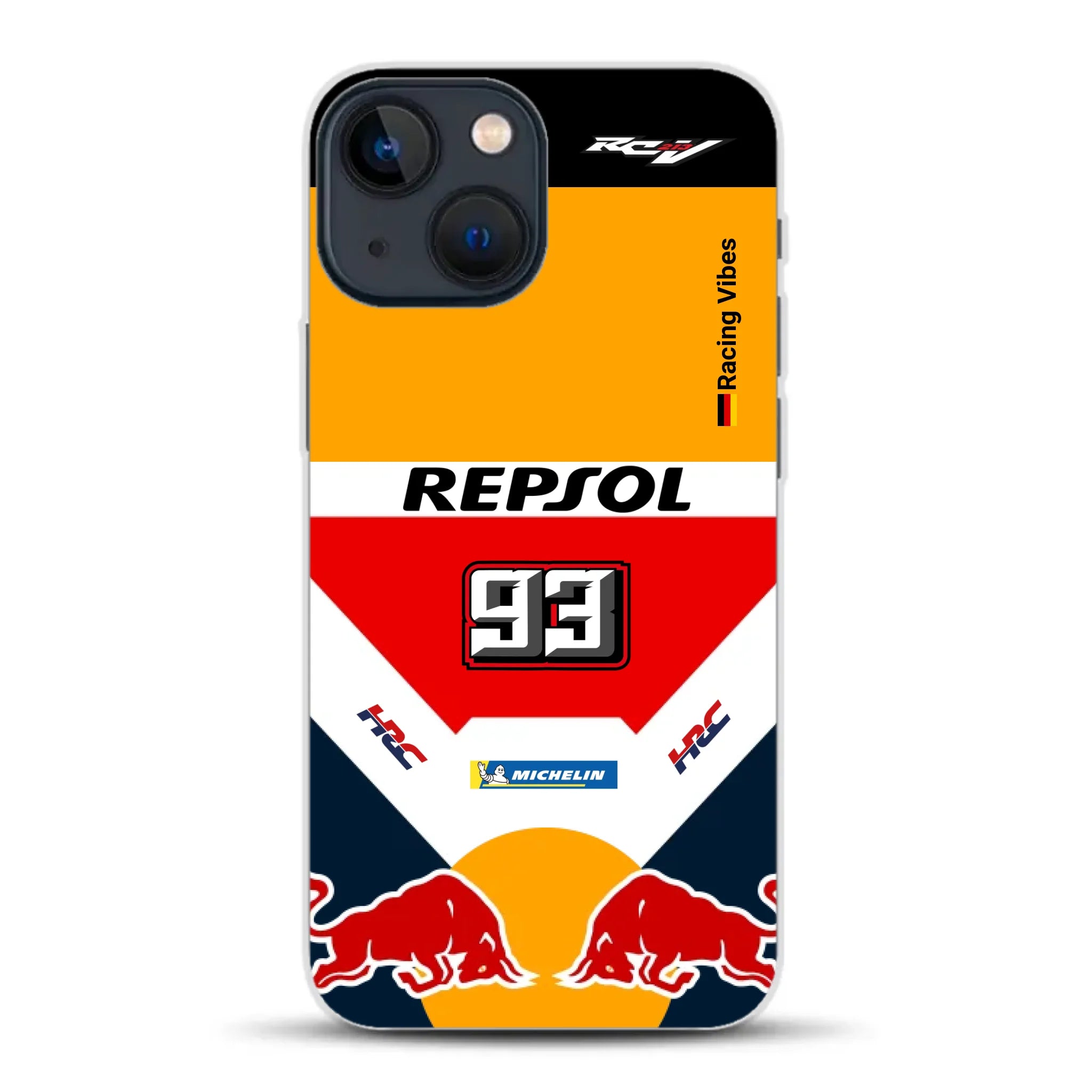 RC213V MotoGP Marc Márquez 2019 Champion Livery - Individuelle Handyhülle für iPhone