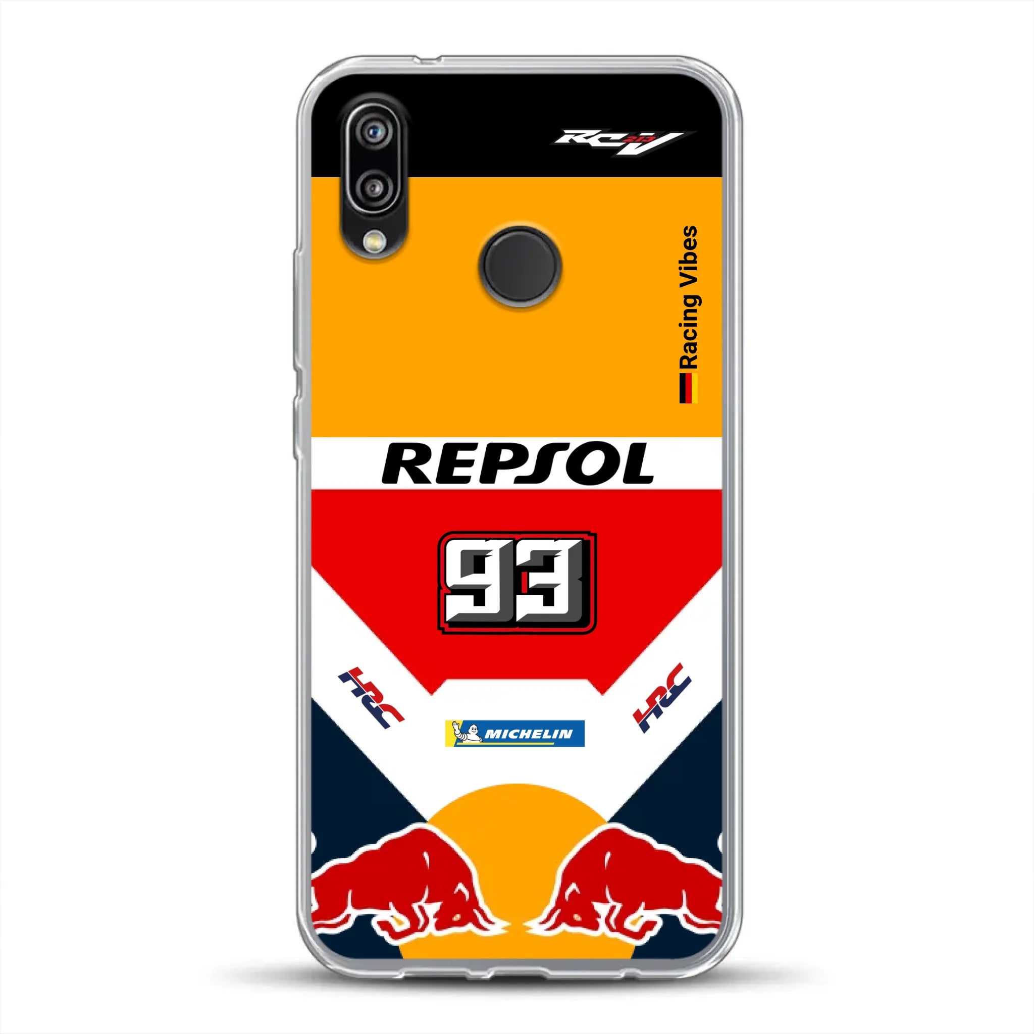 RC213V MotoGP Marc Márquez 2019 Champion Livery - Custodia per cellulare personalizzata per Huawei