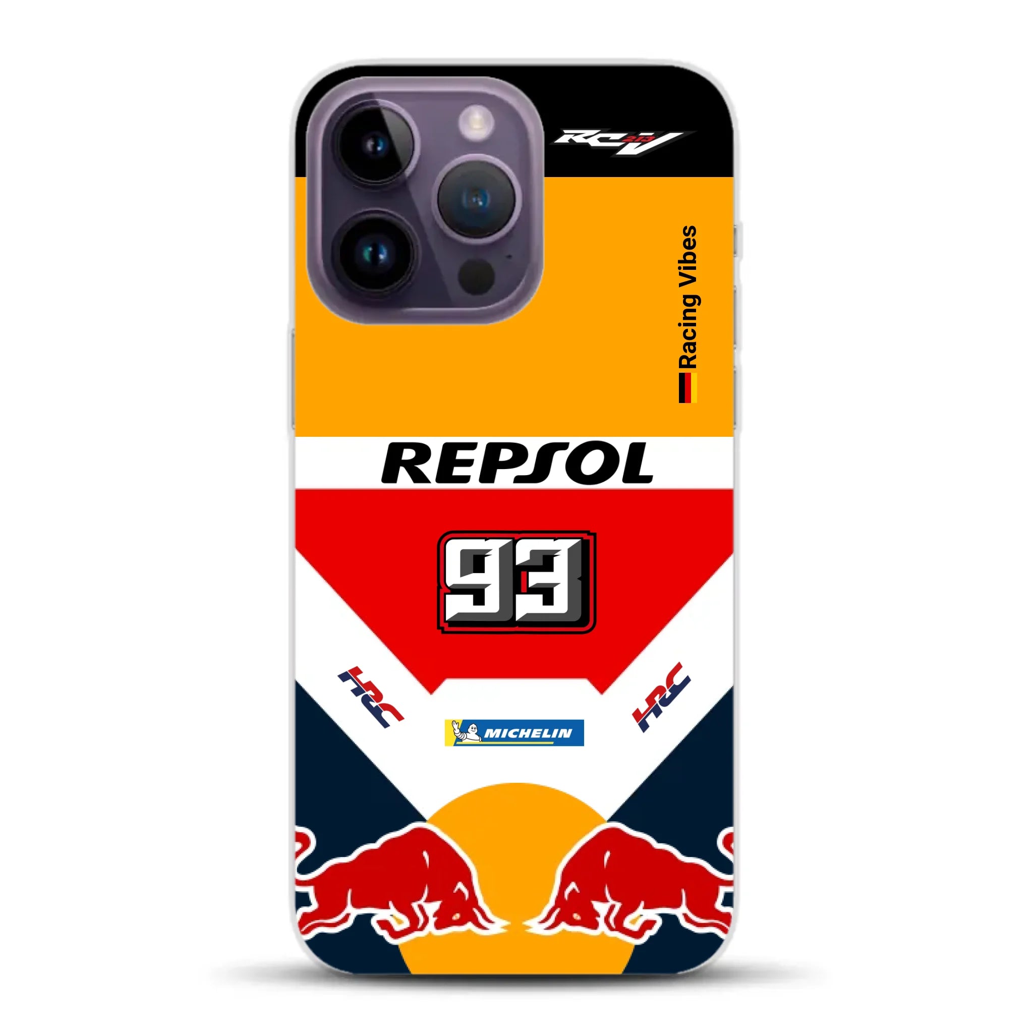 RC213V MotoGP Marc Márquez 2019 Champion Livery - Individuelle Handyhülle für iPhone
