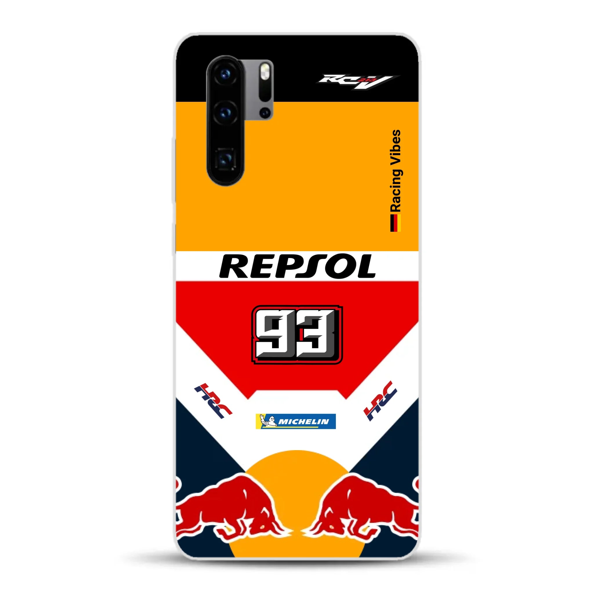 RC213V MotoGP Marc Márquez 2019 Champion Livery - Individuelle Handyhülle für Huawei