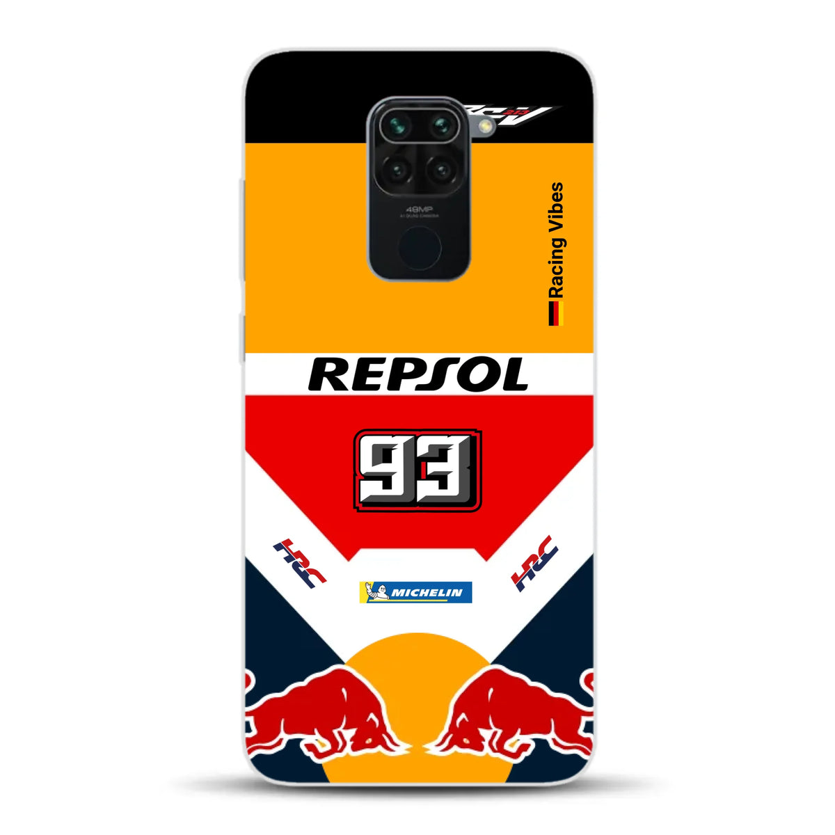 RC213V MotoGP Marc Márquez 2019 Champion Livery - Custodia per cellulare personalizzata per Xiaomi
