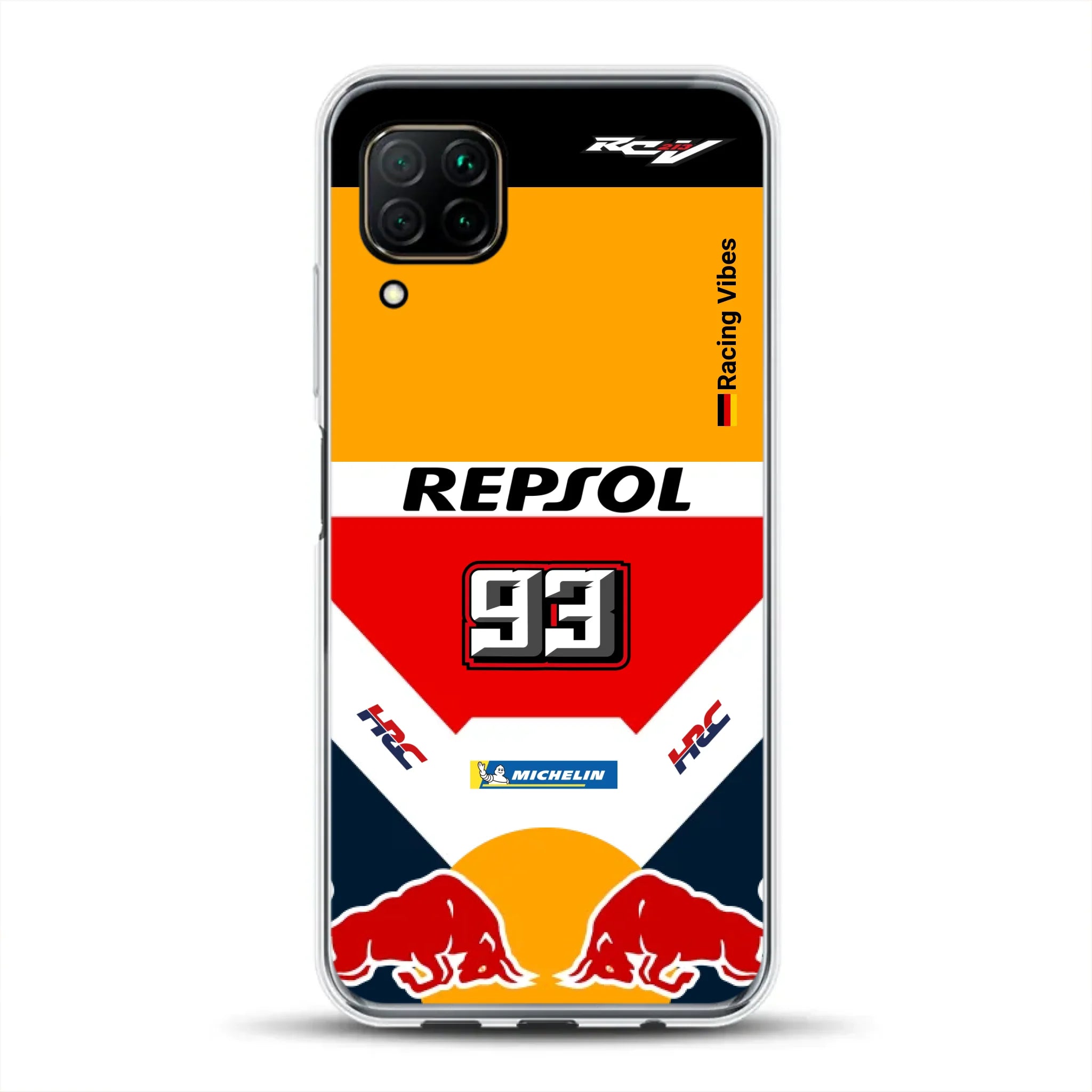 RC213V MotoGP Marc Márquez 2019 Champion Livery - Custodia per cellulare personalizzata per Huawei