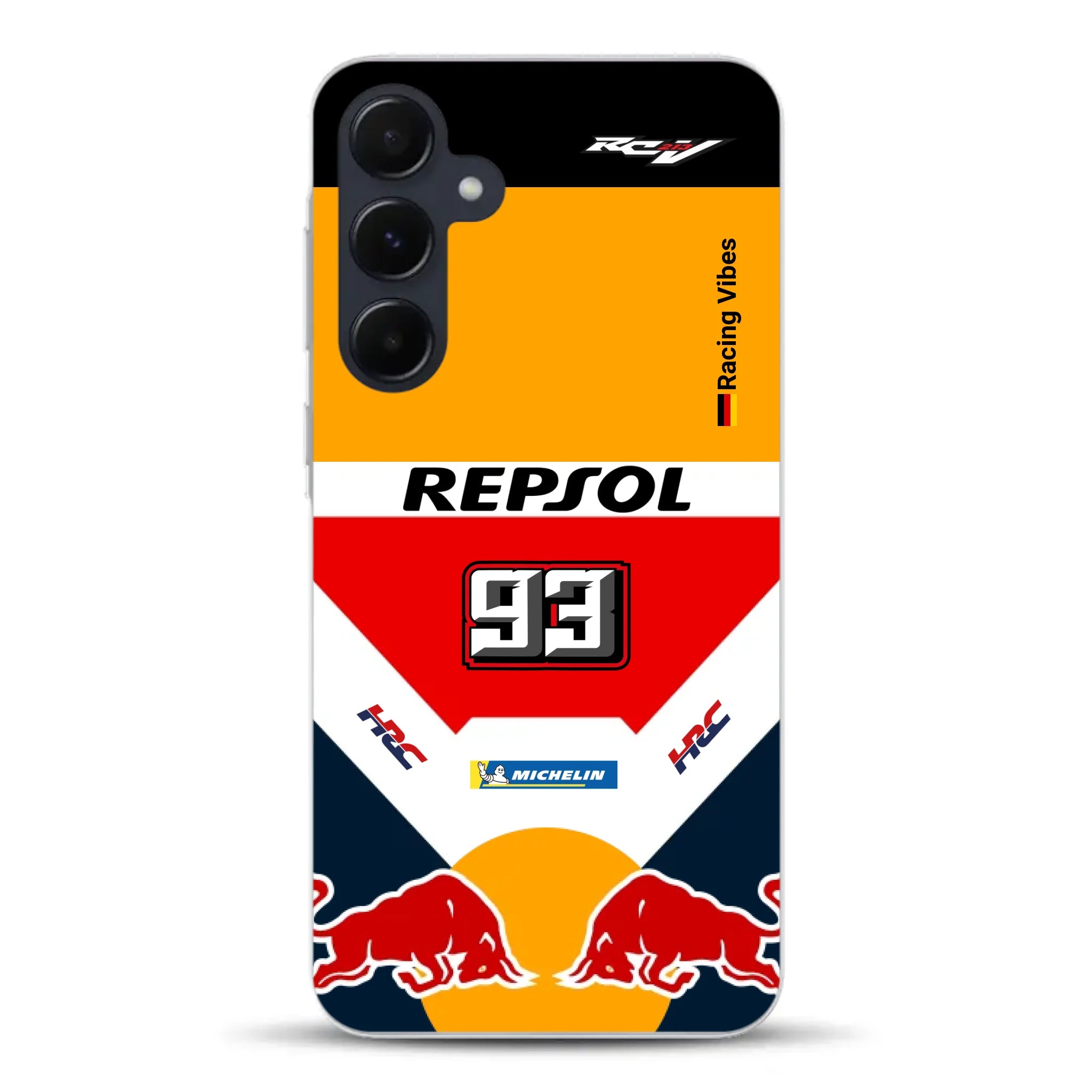 RC213V MotoGP Marc Márquez 2019 Champion Livery - Custodia per cellulare personalizzata per Samsung