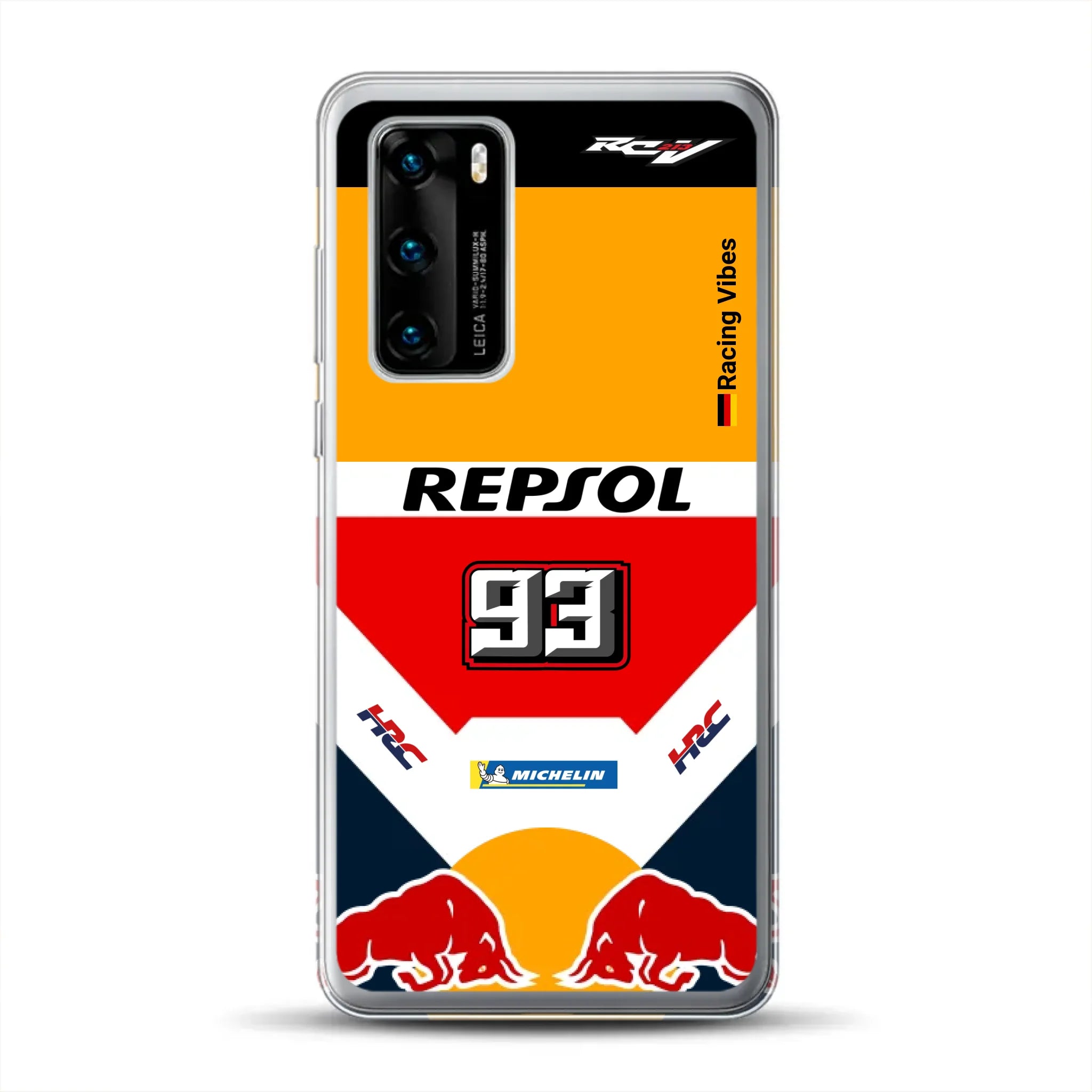 RC213V MotoGP Marc Márquez 2019 Champion Livery - Custodia per cellulare personalizzata per Huawei