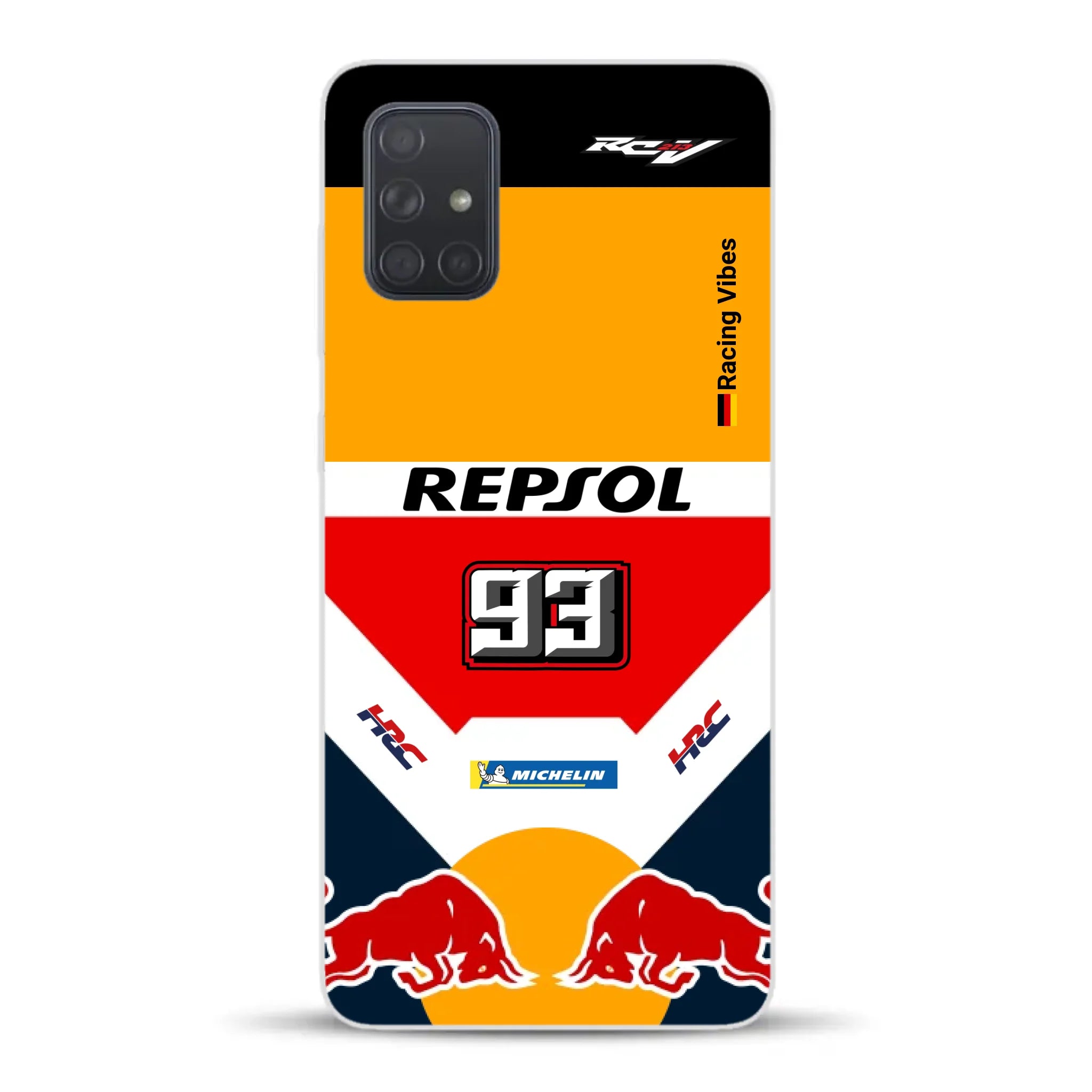 RC213V MotoGP Marc Márquez 2019 Champion Livery - Custodia per cellulare personalizzata per Samsung